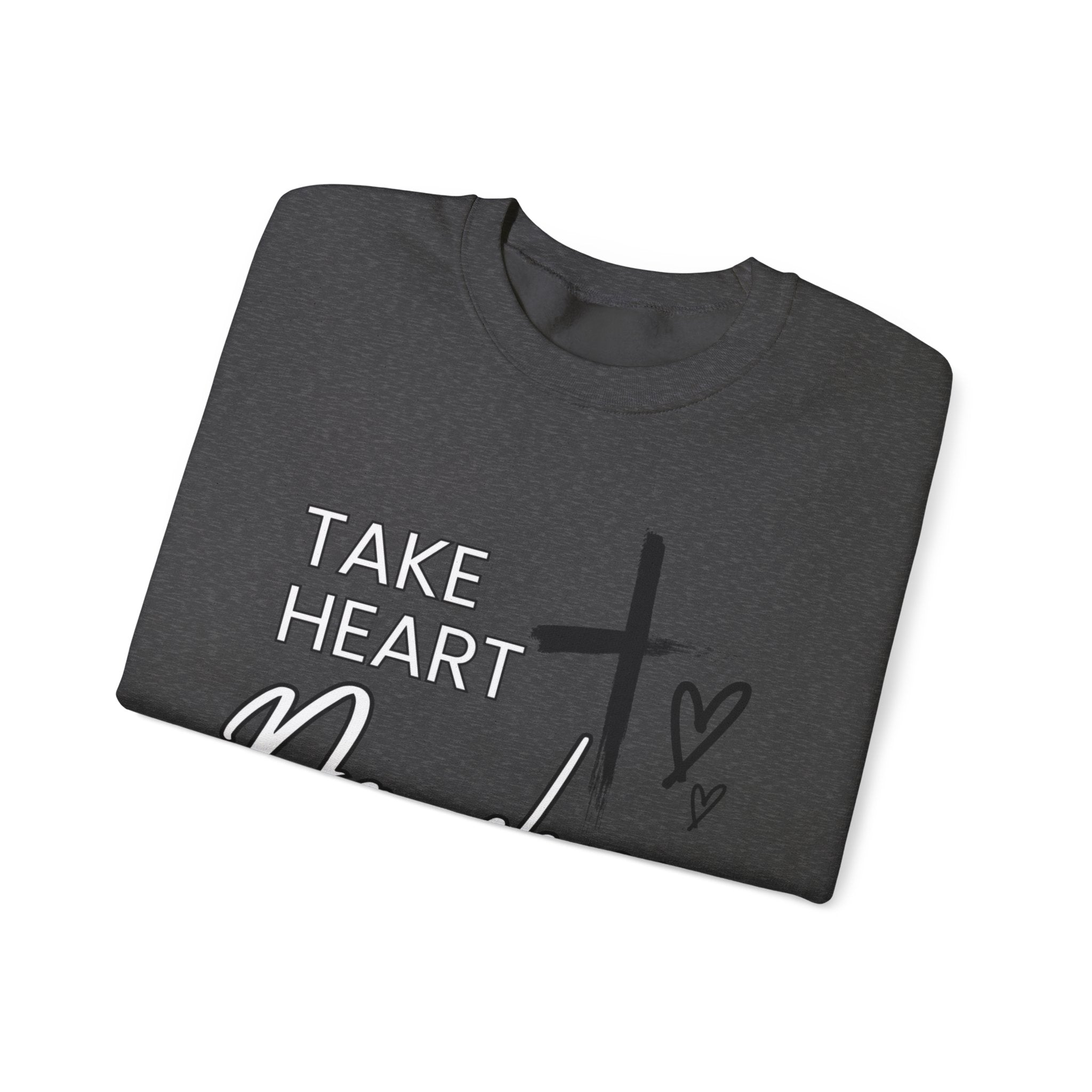 Take Heart Daughter Crewneck Sweatshirt