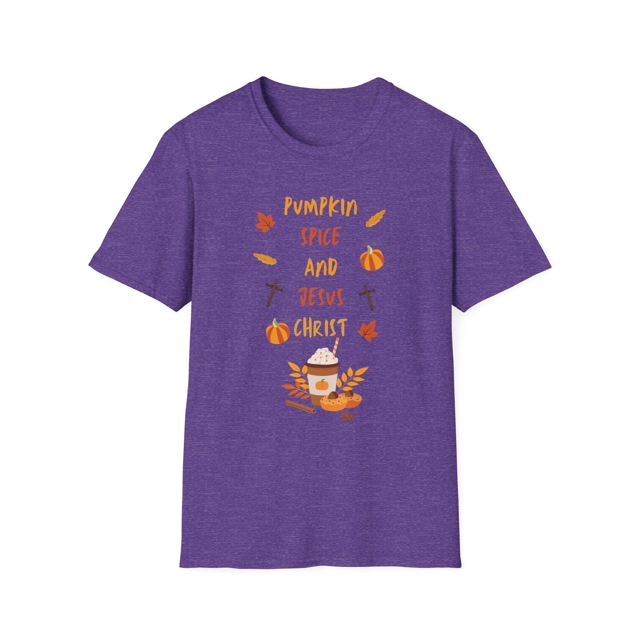 Autumn Legacy- Pumpkin Spice and Jesus Christ. T-shirt