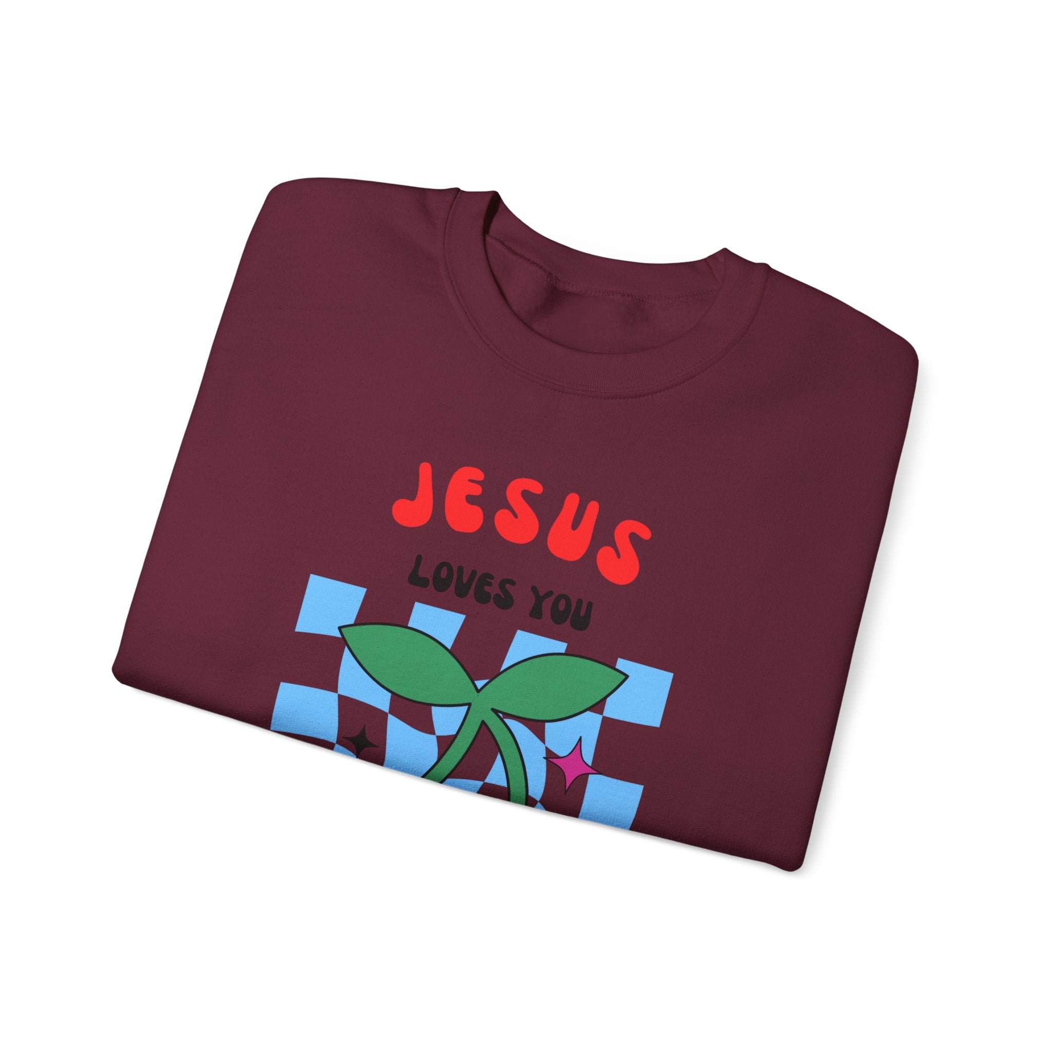 Jesus Loves You Crewneck Sweatshirt