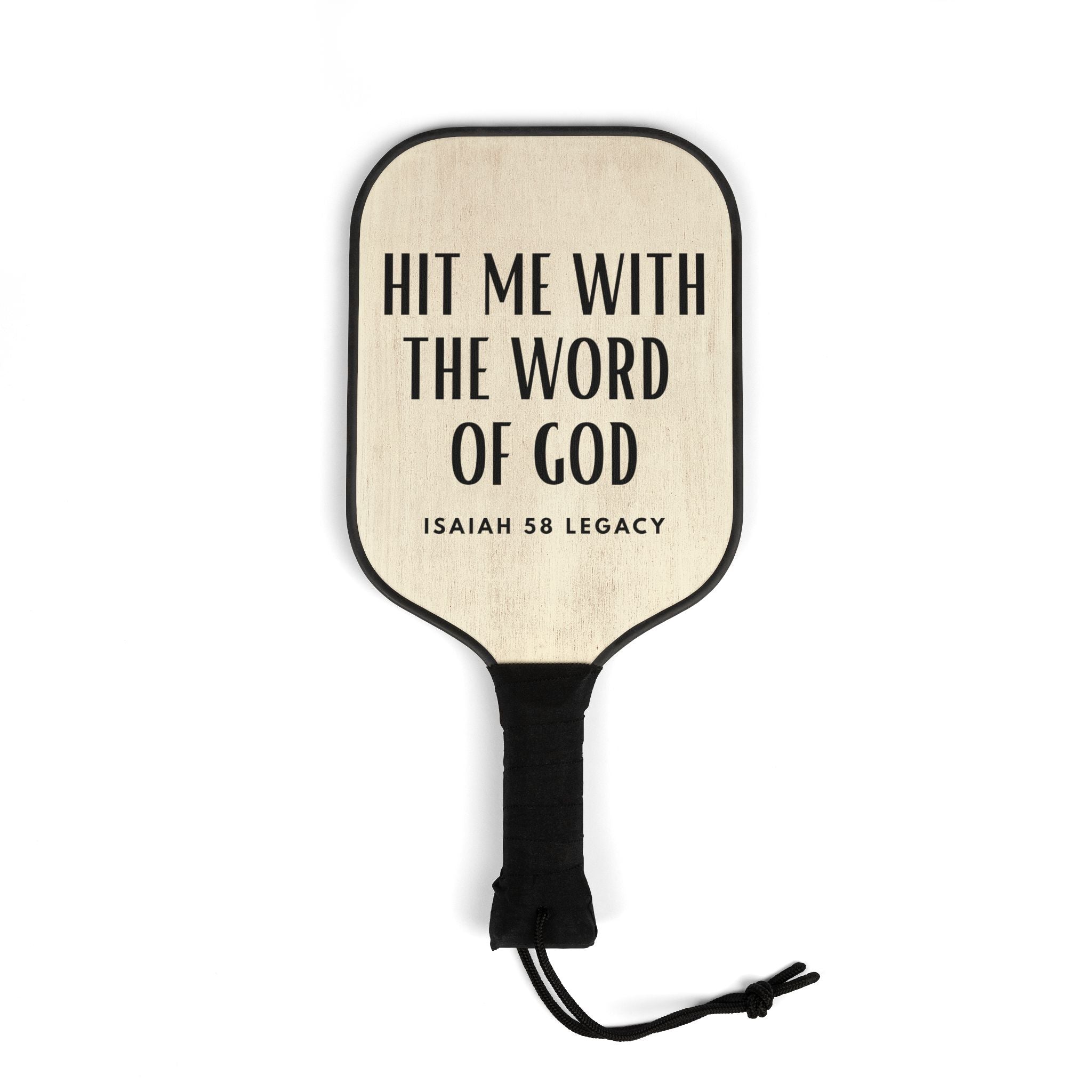 WORD OF GOD Christian Pickleball Paddle Set.