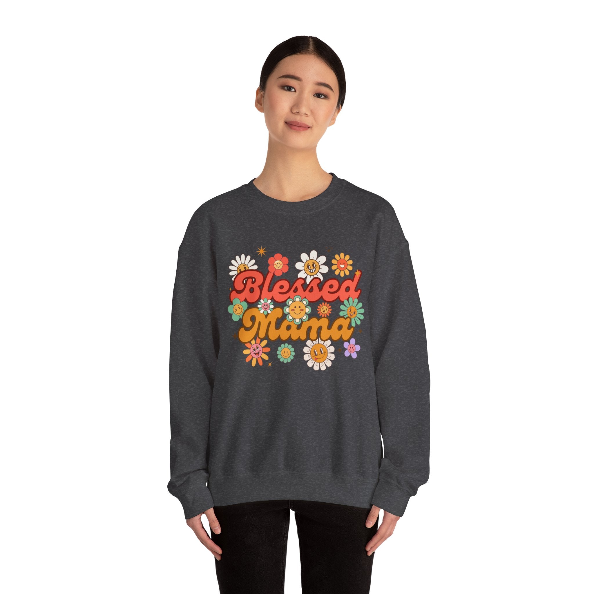 Blessed Mama Crewneck Sweatshirt