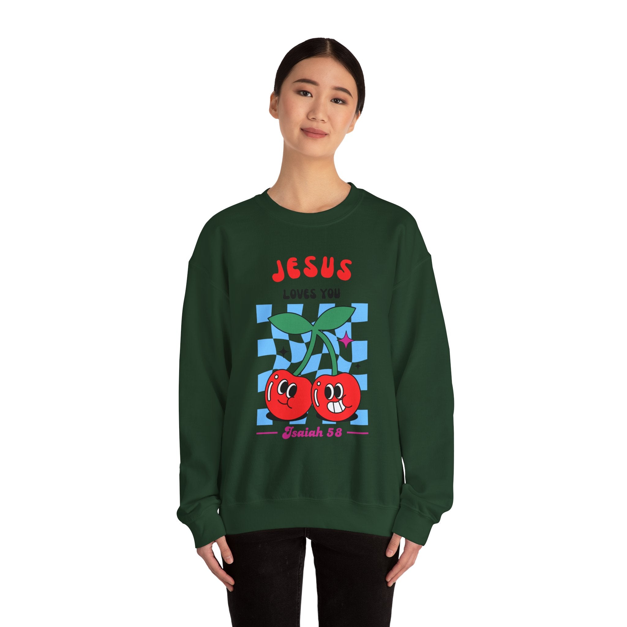 Jesus Loves You Crewneck Sweatshirt