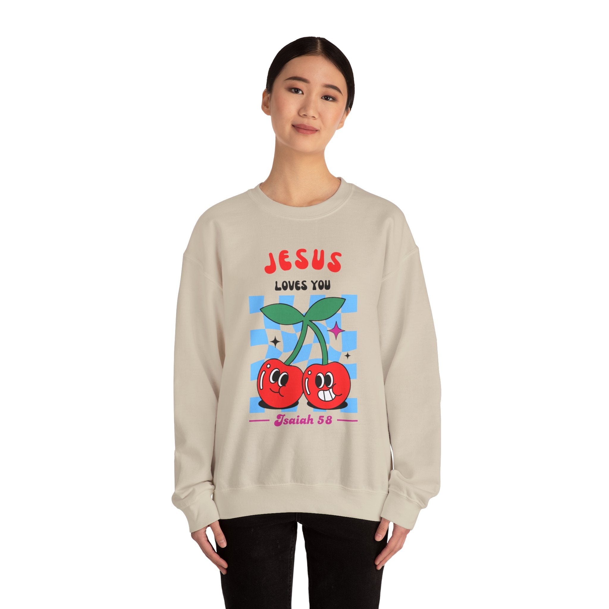 Jesus Loves You Crewneck Sweatshirt