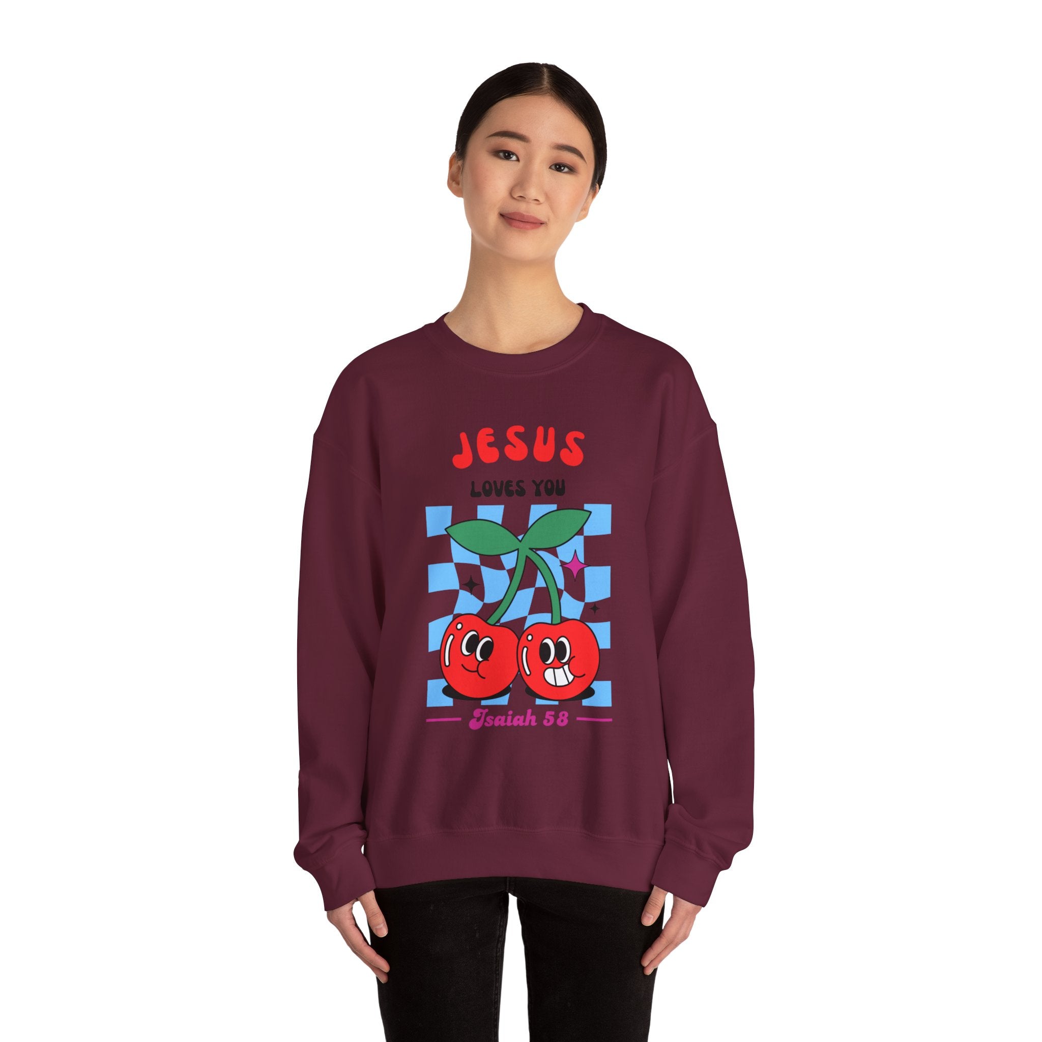 Jesus Loves You Crewneck Sweatshirt