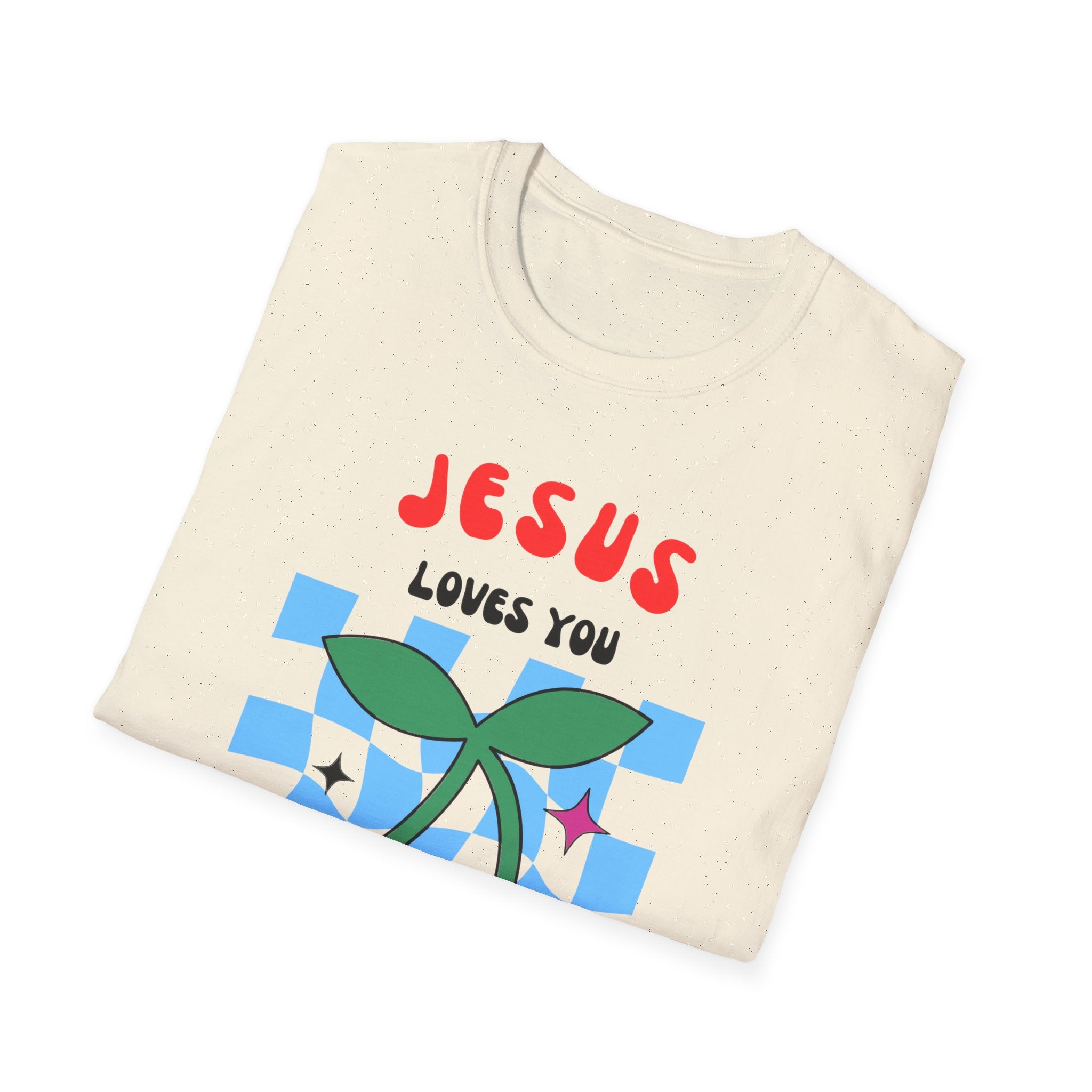 Retro Legacy Jesus Loves You T-shirt