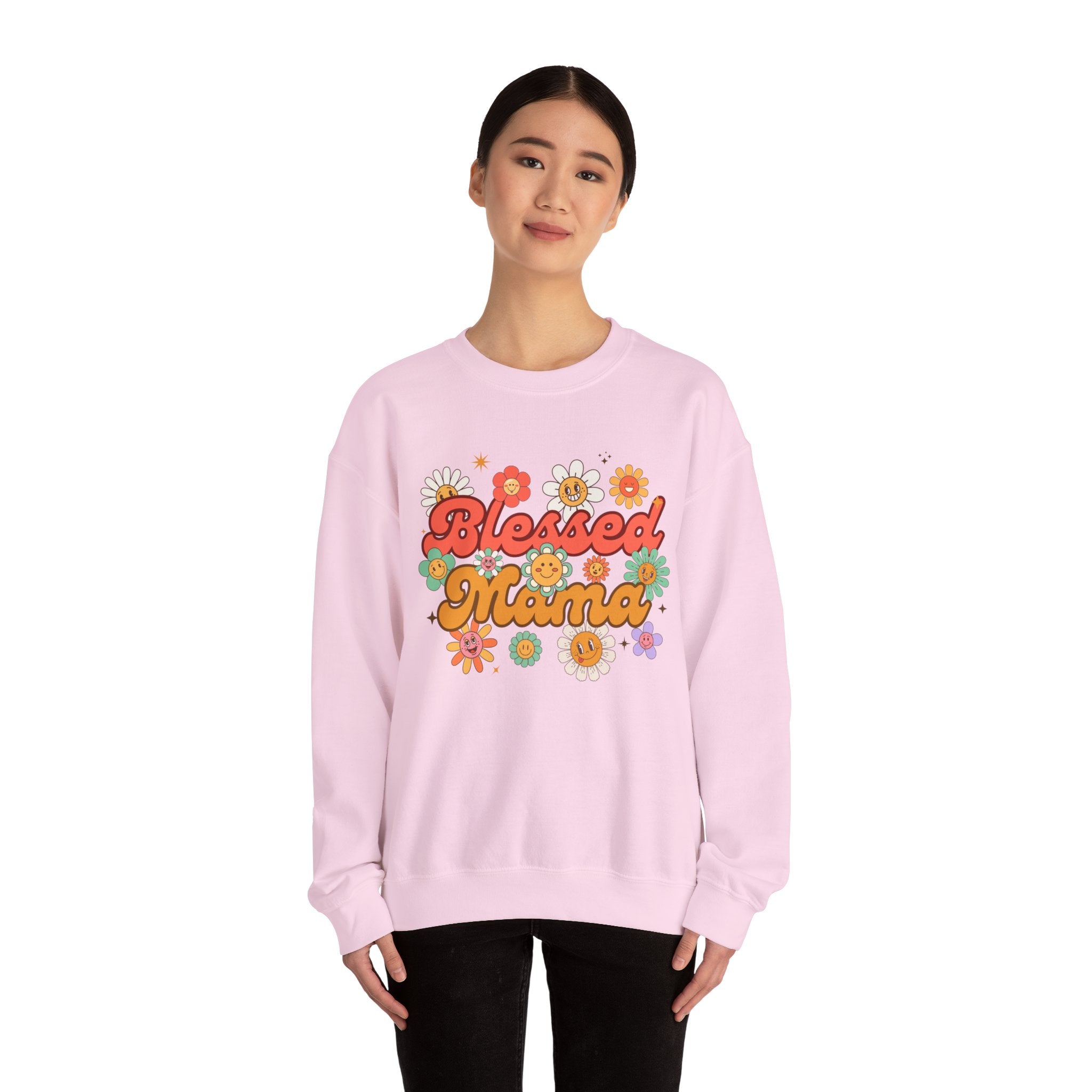 Blessed Mama Crewneck Sweatshirt