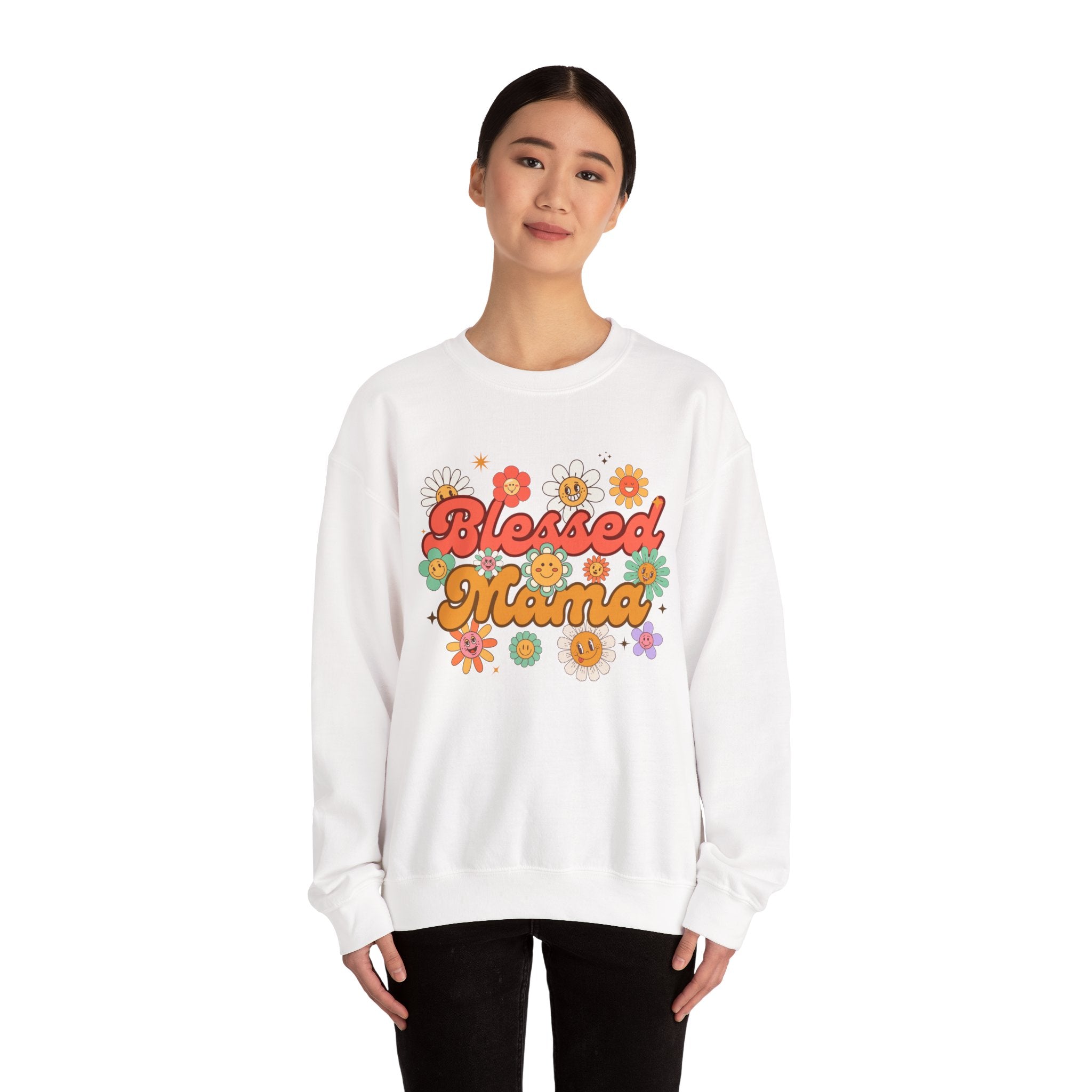 Blessed Mama Crewneck Sweatshirt