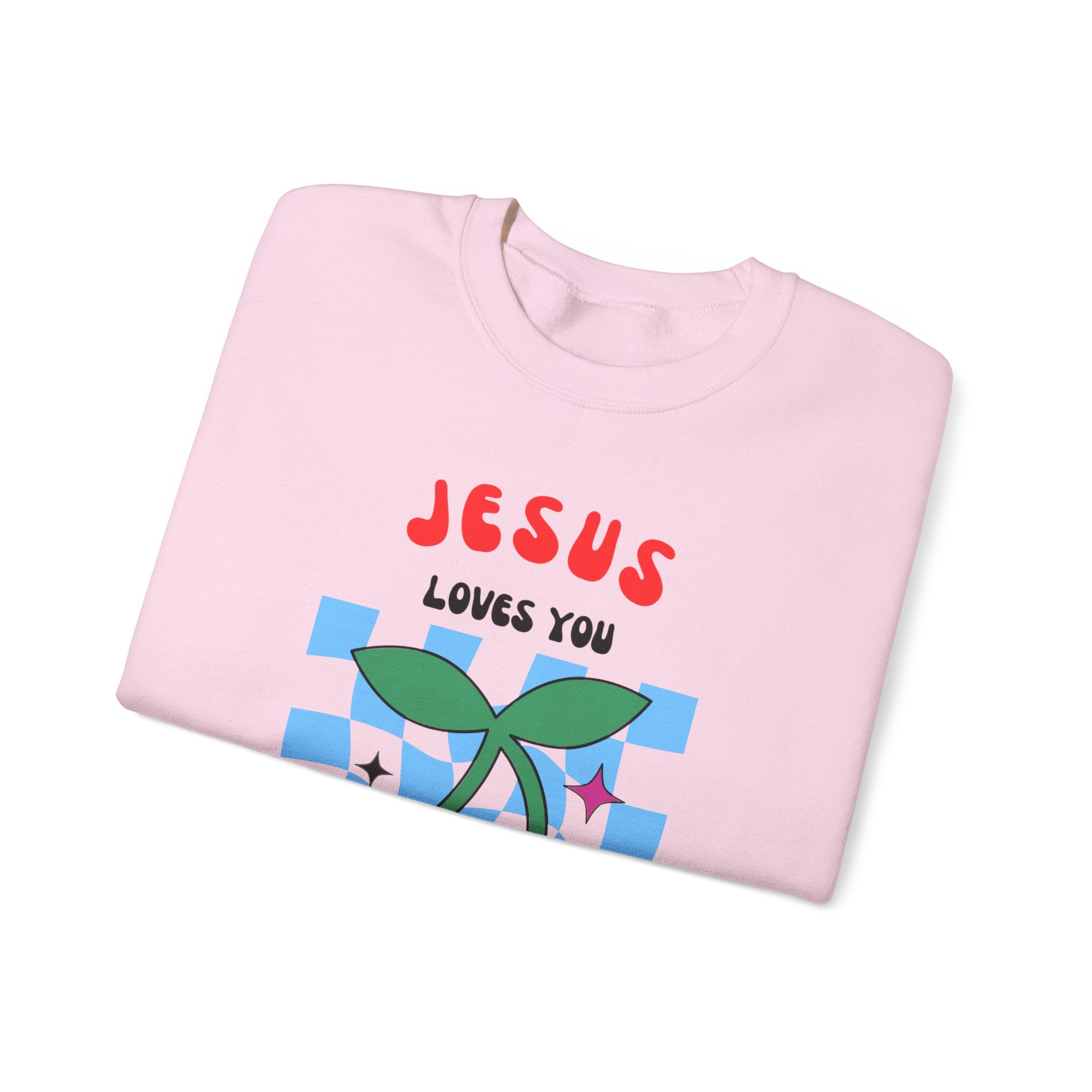 Jesus Loves You Crewneck Sweatshirt