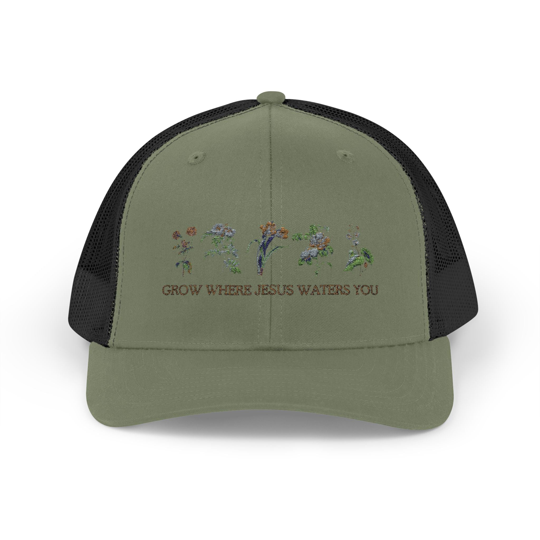Grow Where Jesus Waters You. Faith Hat.