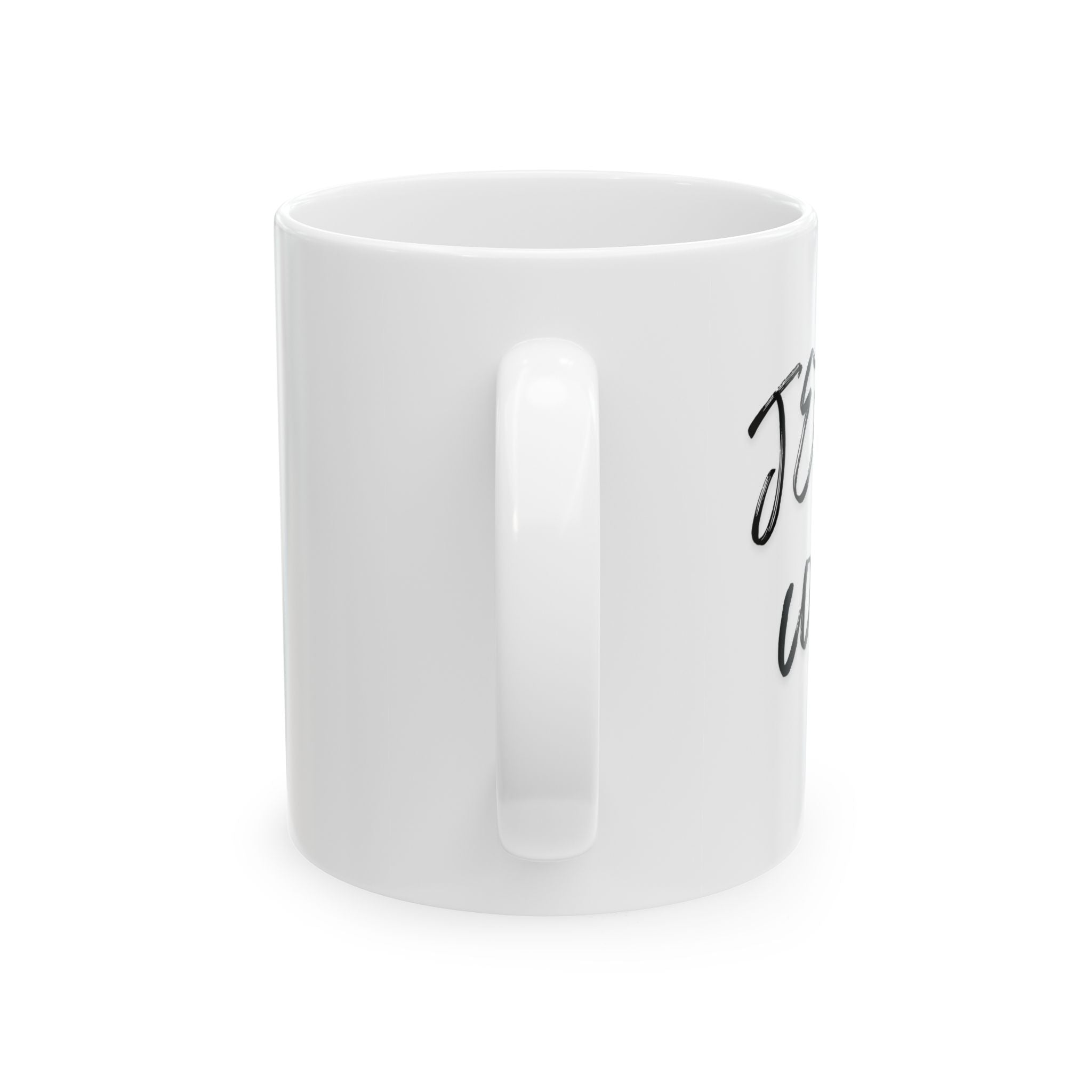 JESUS COFFEE. Coffee Mug.