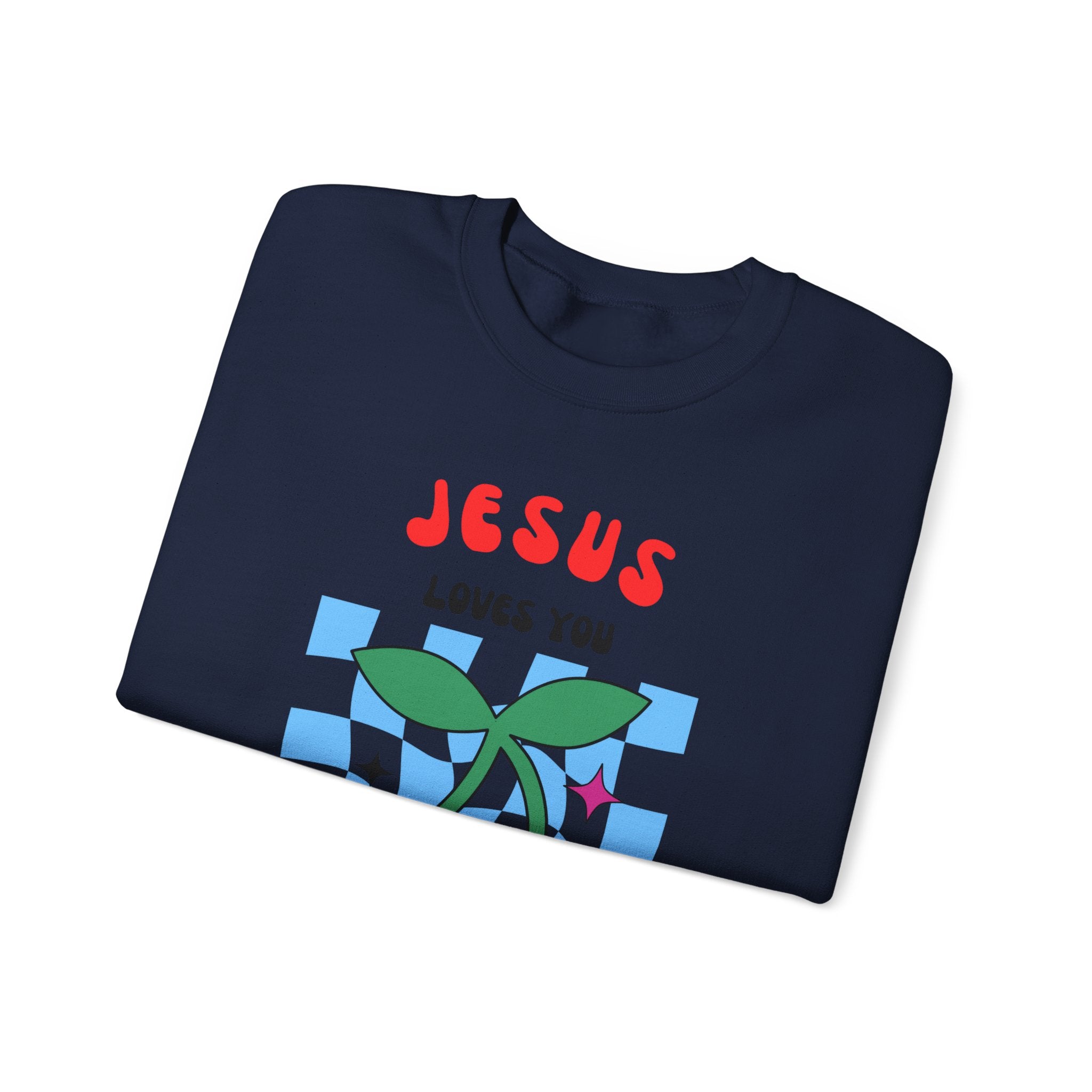 Jesus Loves You Crewneck Sweatshirt