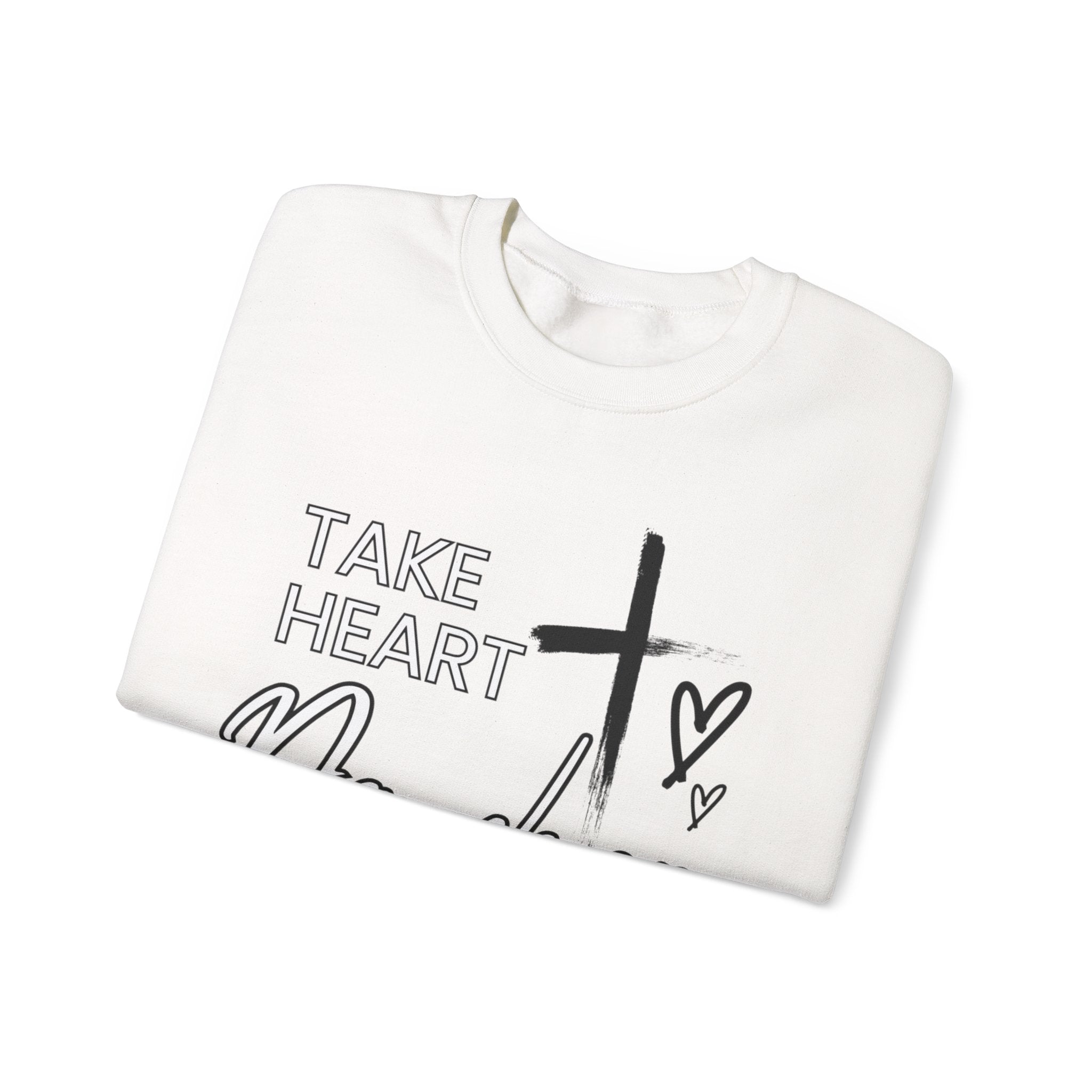 Take Heart Daughter Crewneck Sweatshirt