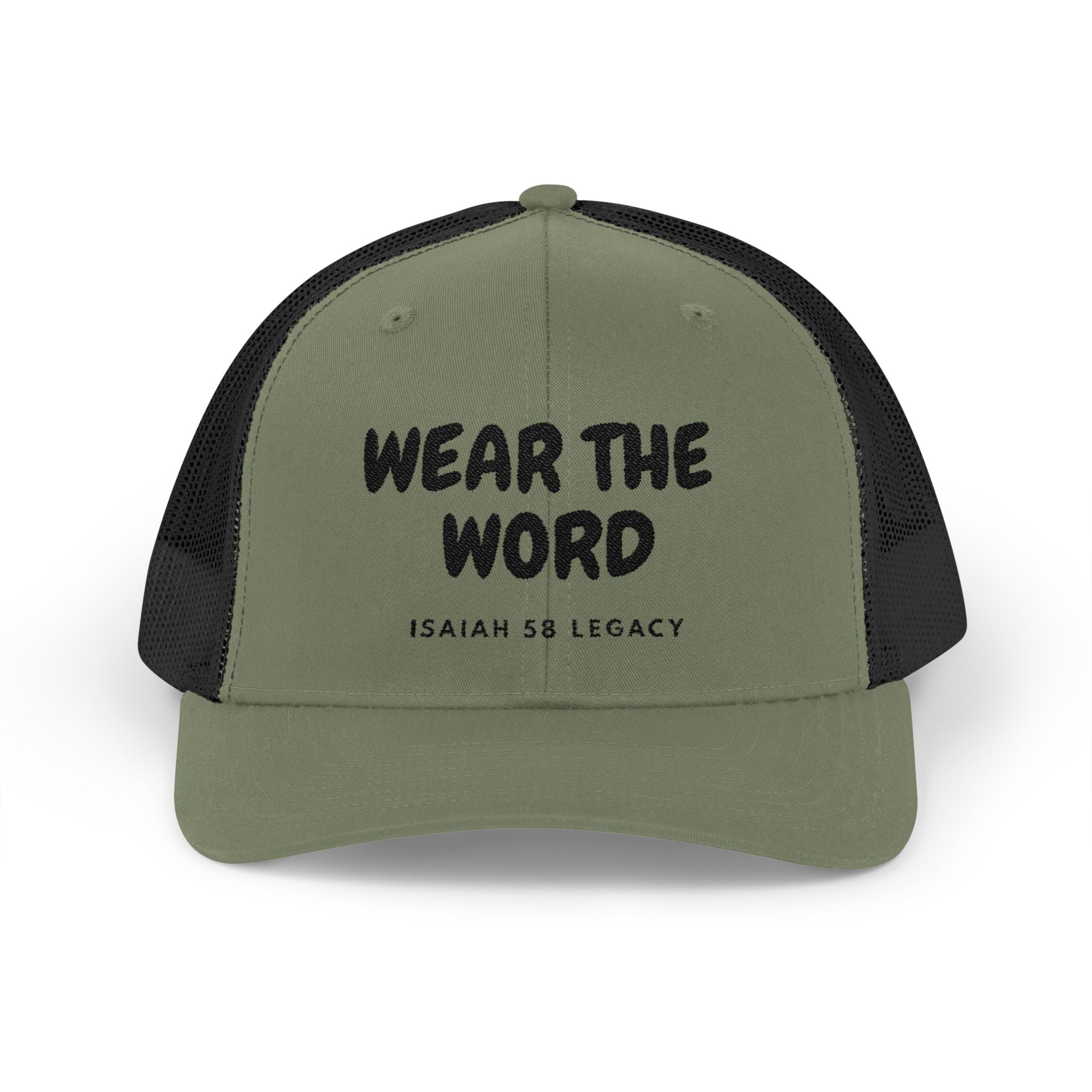 Wear The Word. Faith Hat.