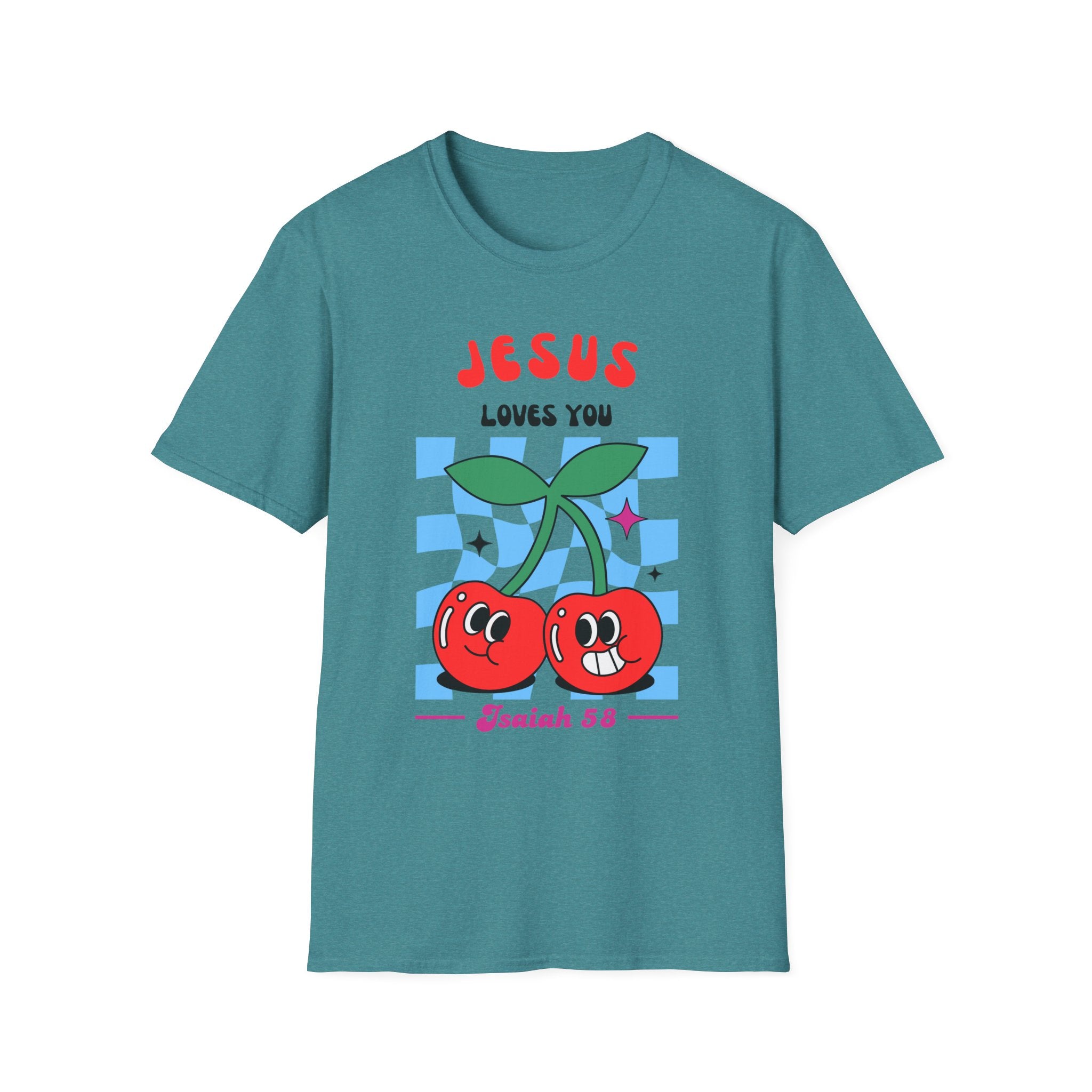 Retro Legacy Jesus Loves You T-shirt