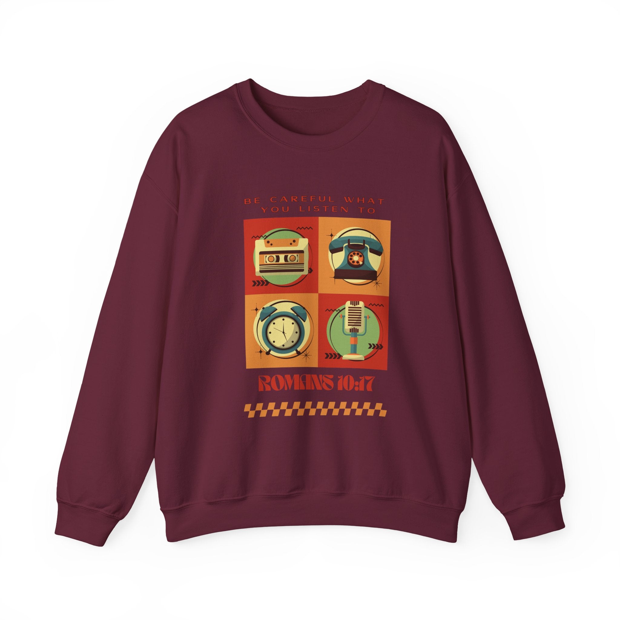 Be Careful What You Listen To. Crewneck Sweatshirt