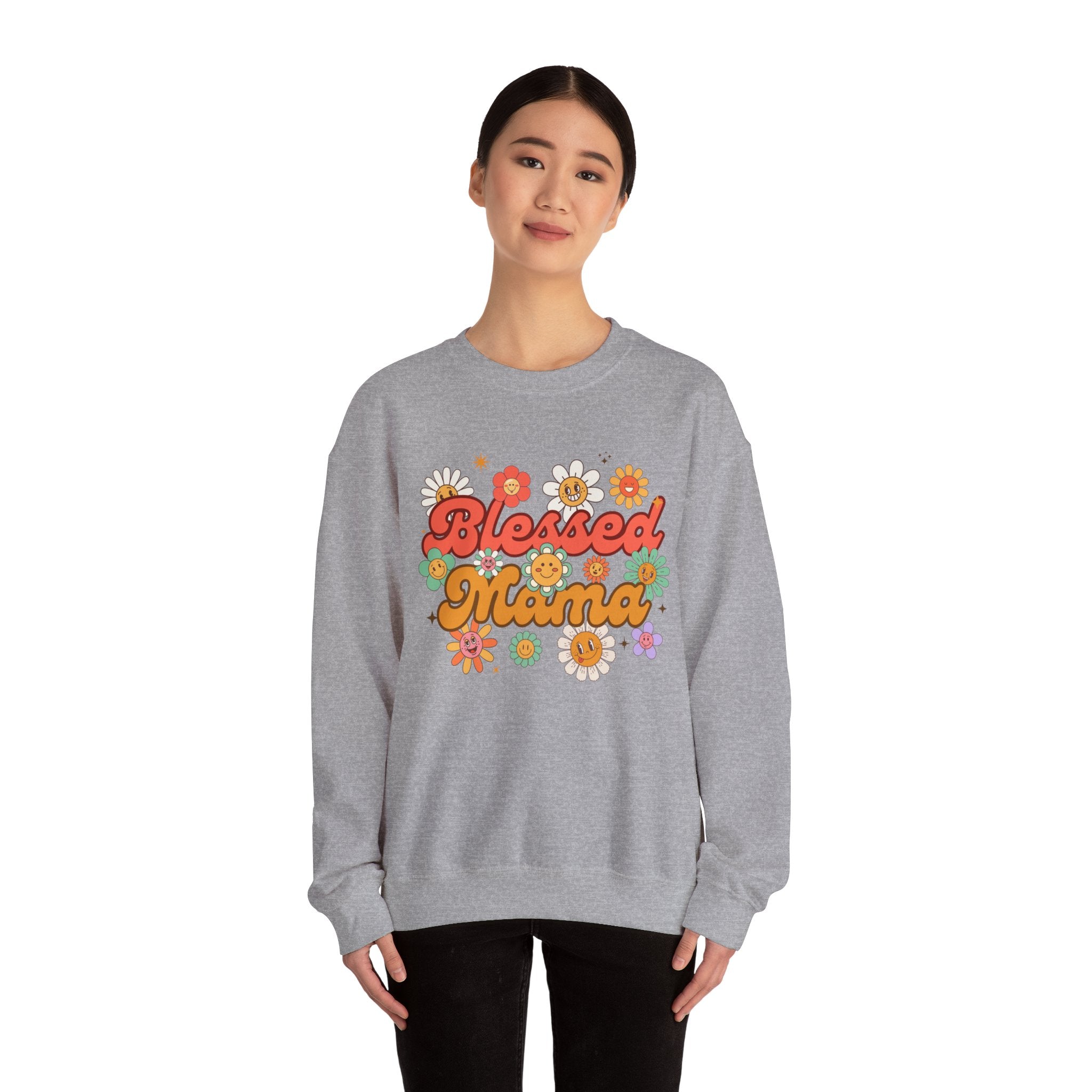 Blessed Mama Crewneck Sweatshirt