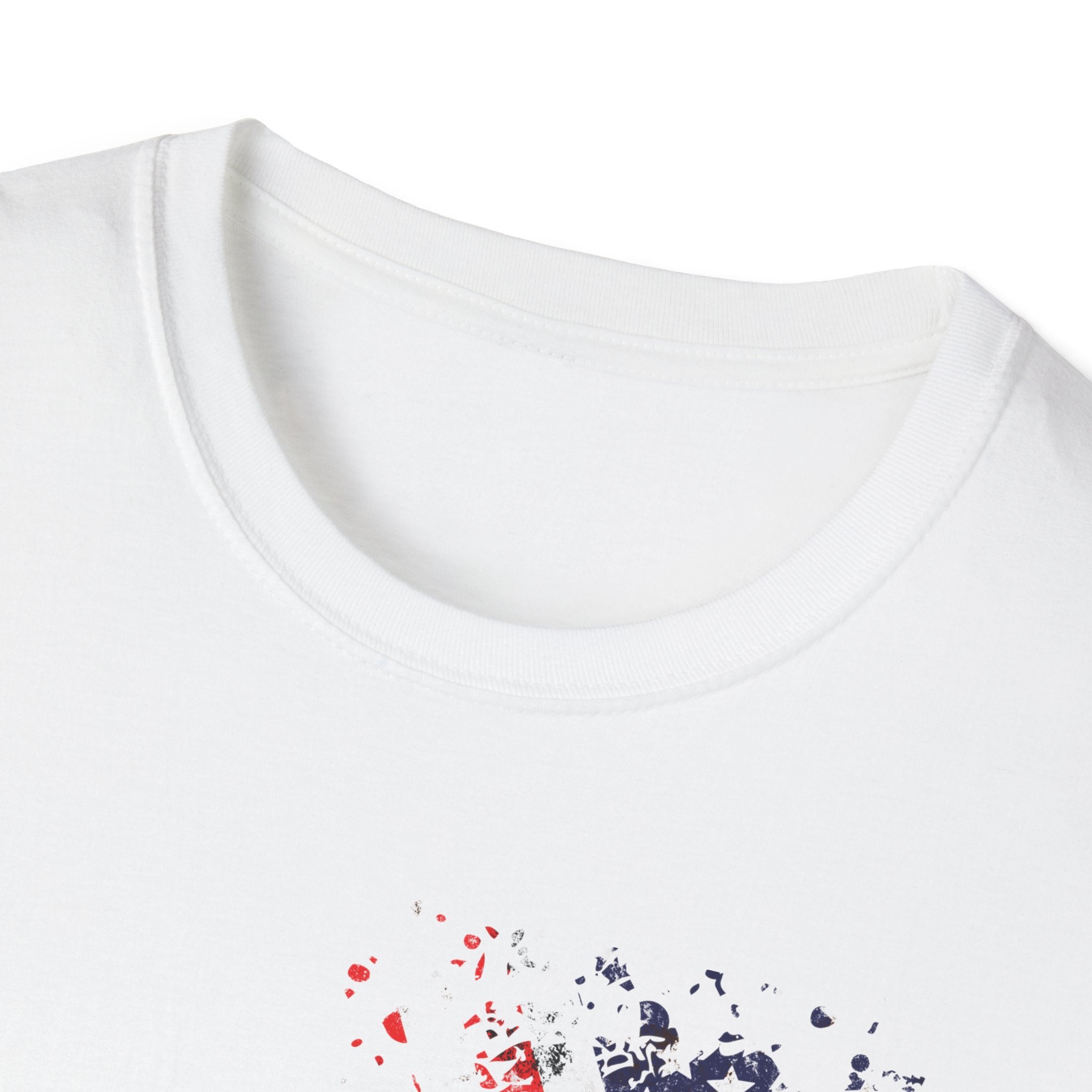 USA Flag+Cross T-shirt