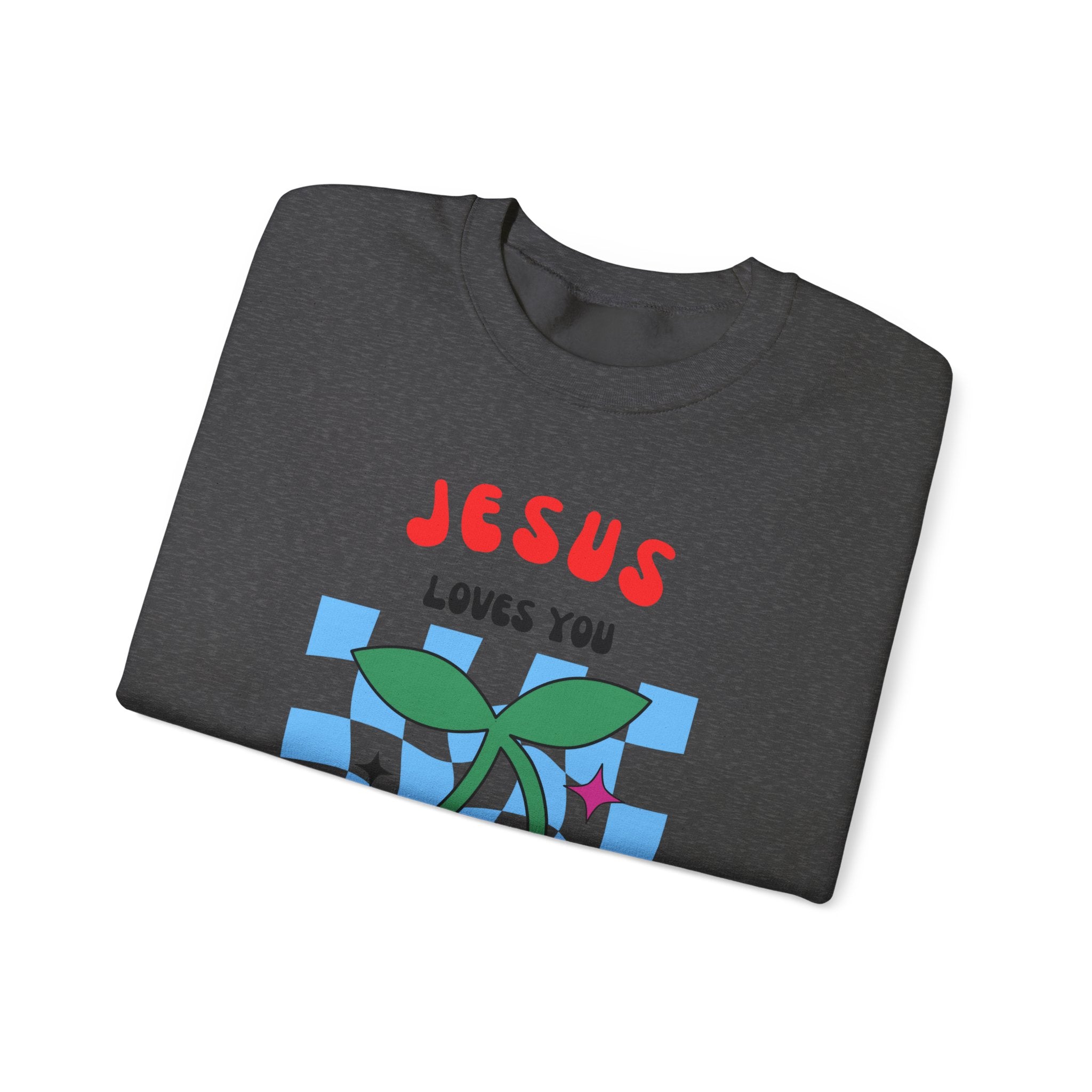 Jesus Loves You Crewneck Sweatshirt