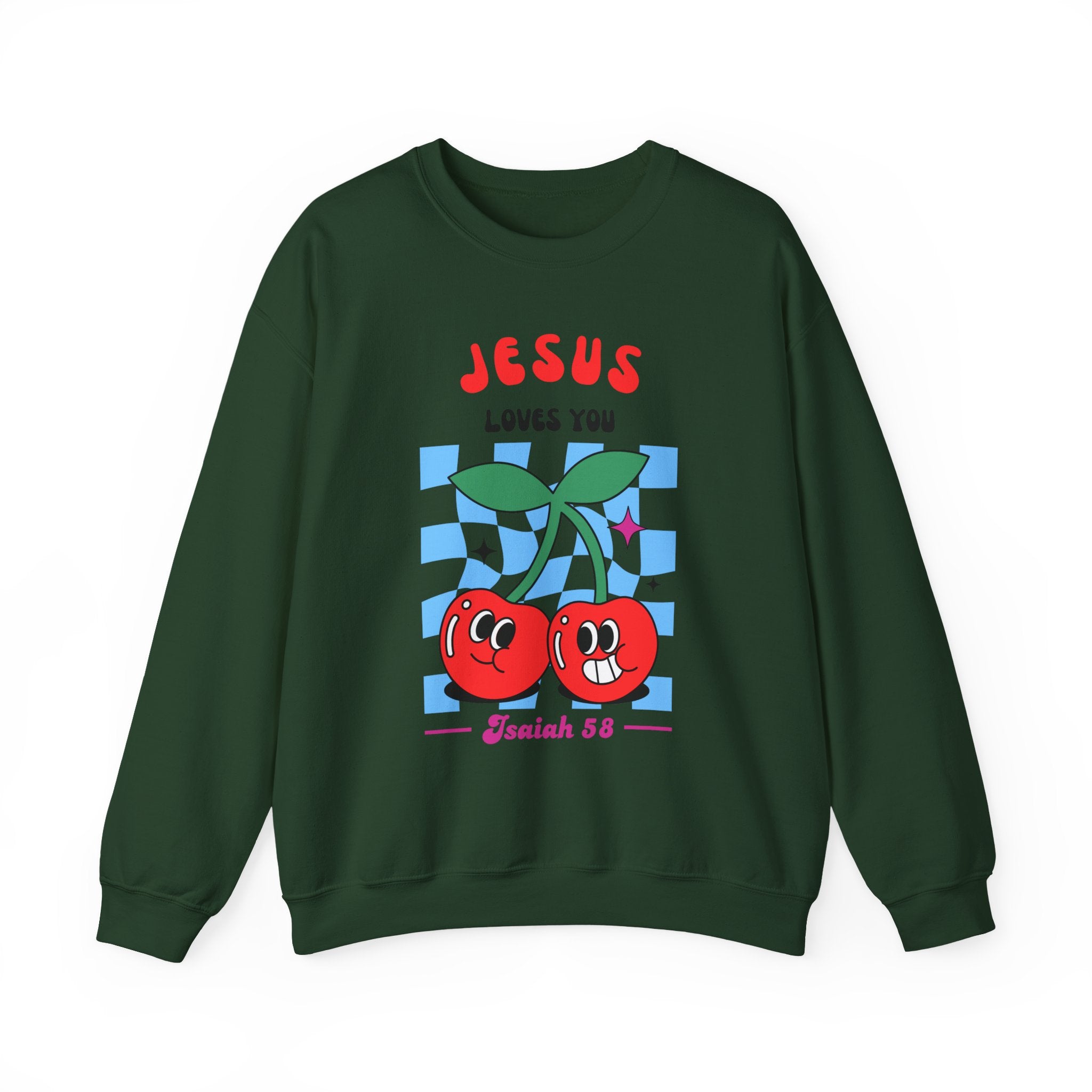 Jesus Loves You Crewneck Sweatshirt