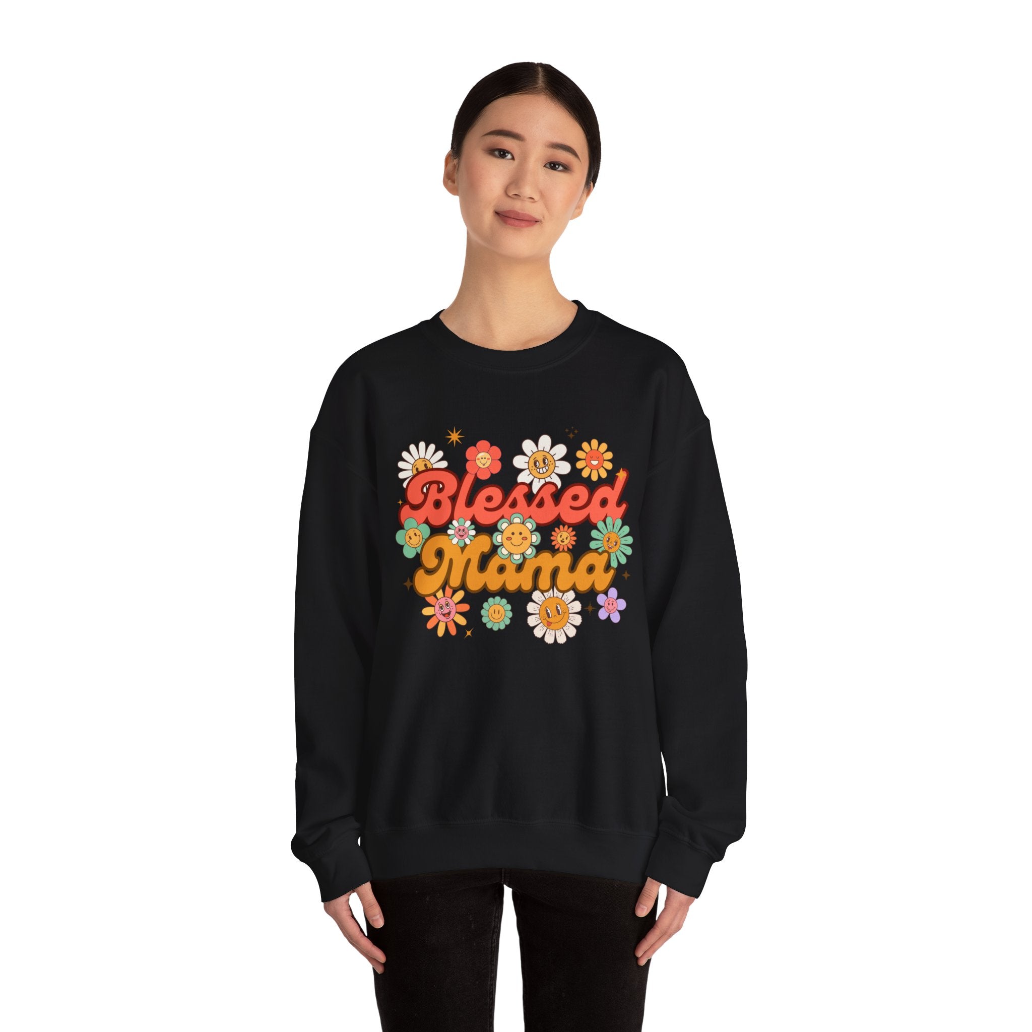 Blessed Mama Crewneck Sweatshirt