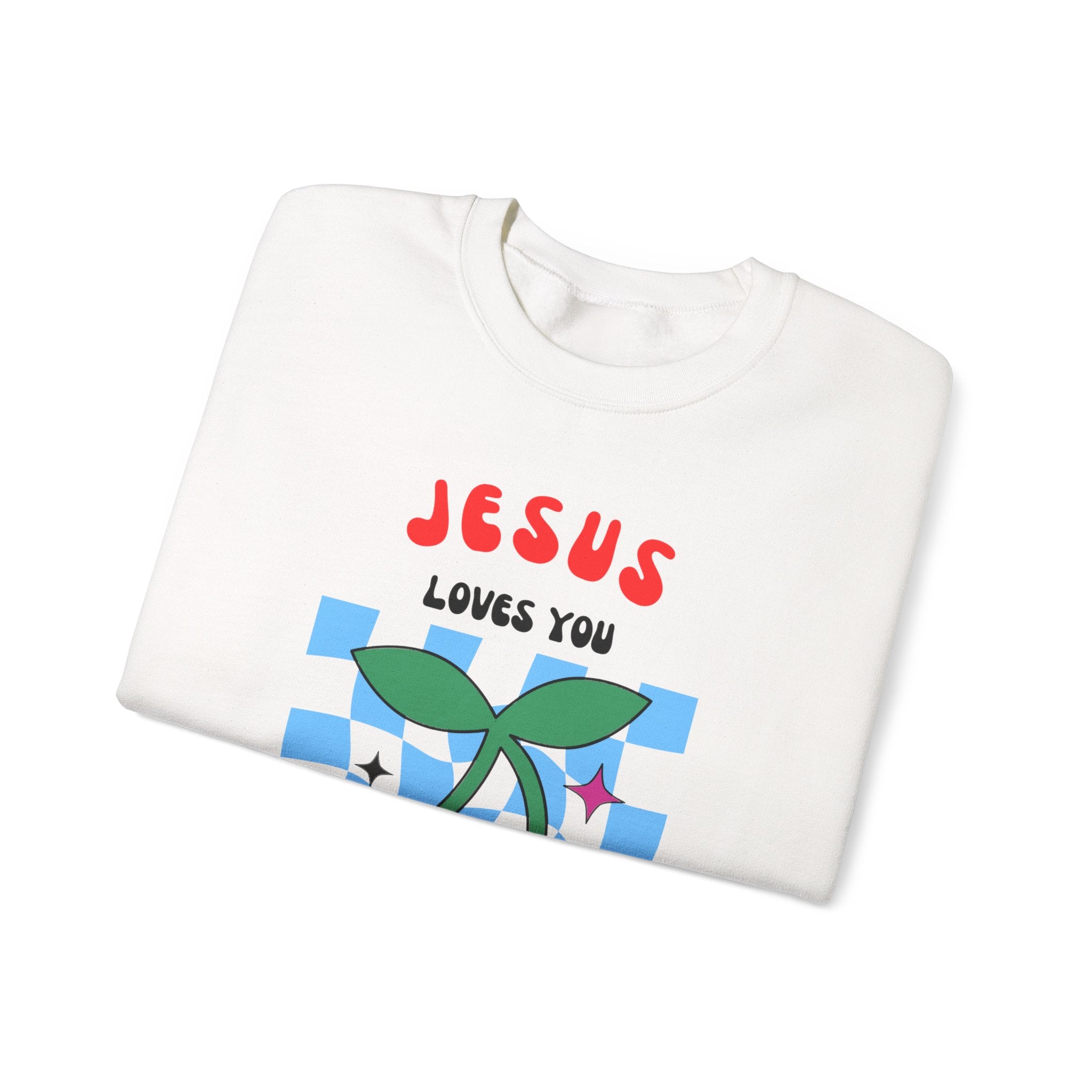 Jesus Loves You Crewneck Sweatshirt