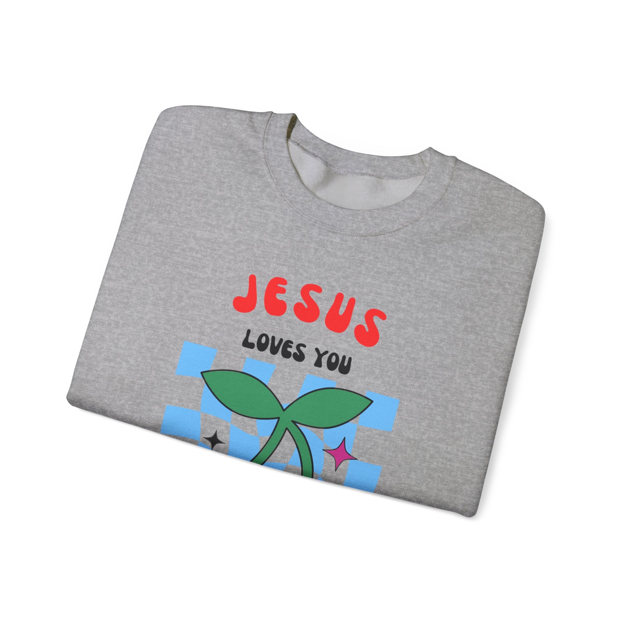 Jesus Loves You Crewneck Sweatshirt