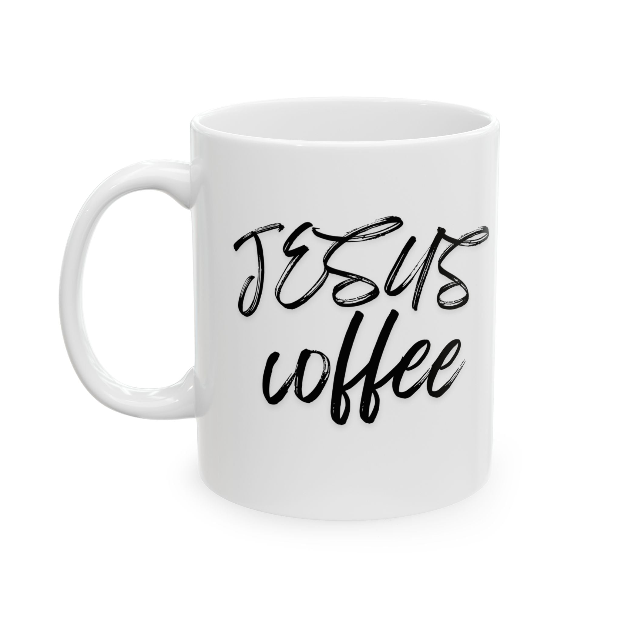 JESUS COFFEE. Coffee Mug.