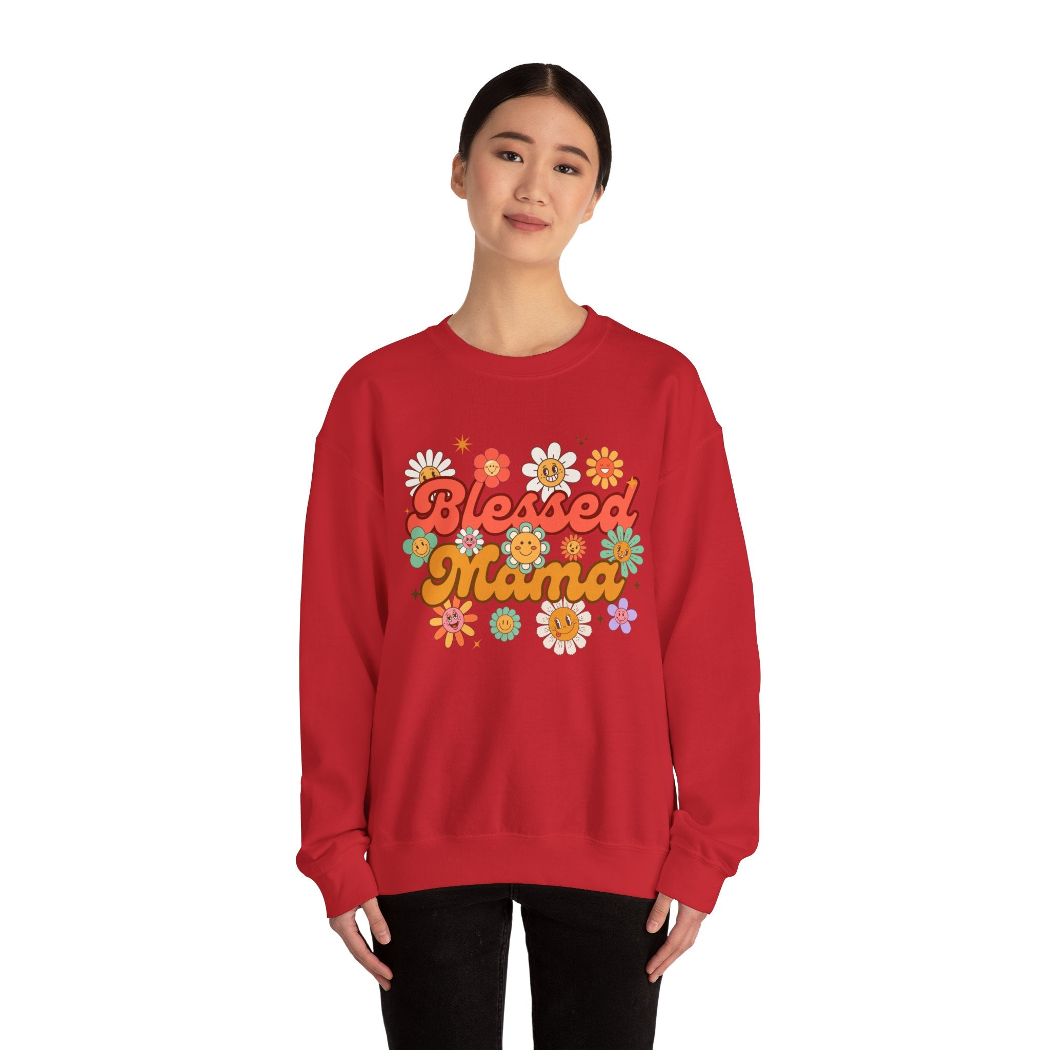 Blessed Mama Crewneck Sweatshirt