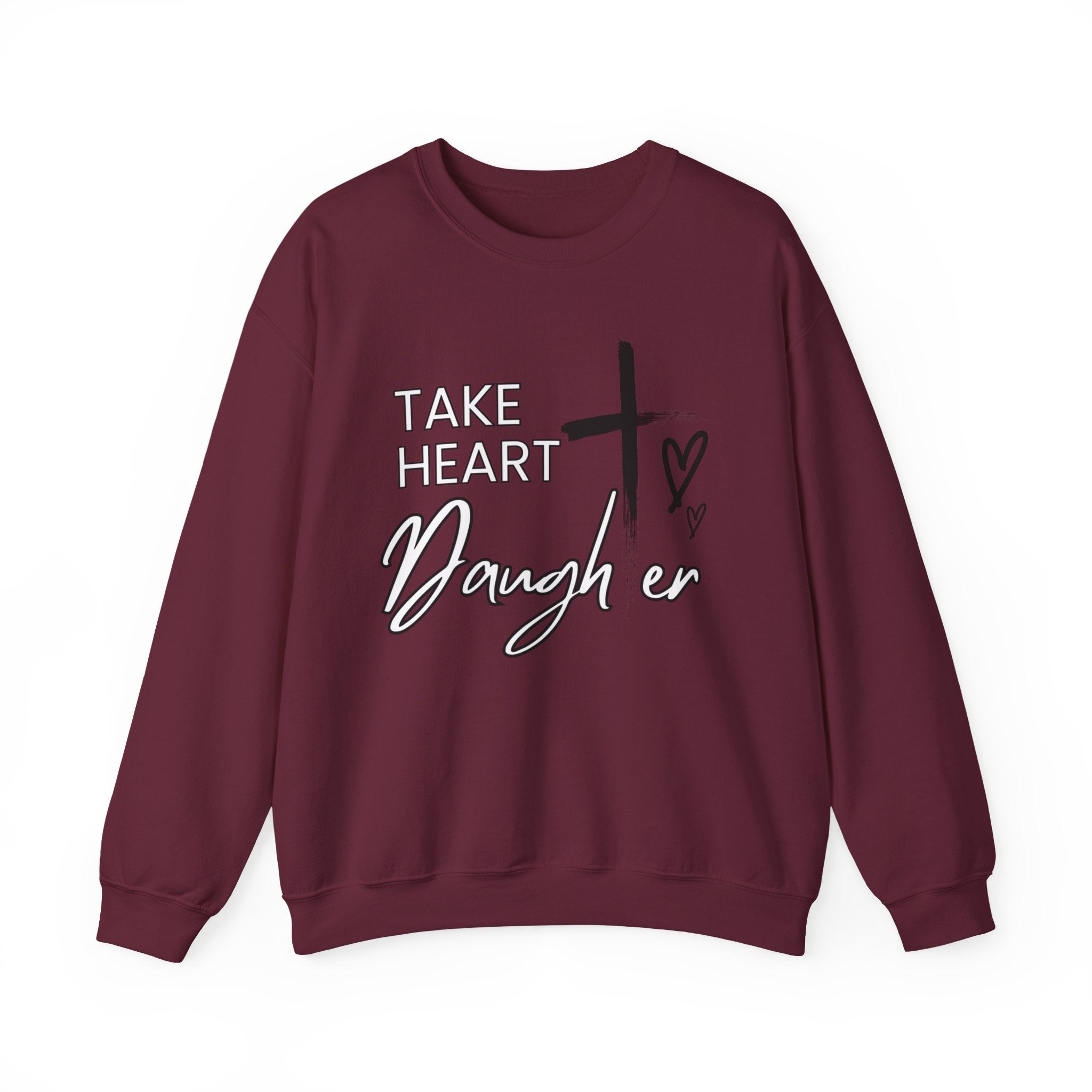 Take Heart Daughter Crewneck Sweatshirt