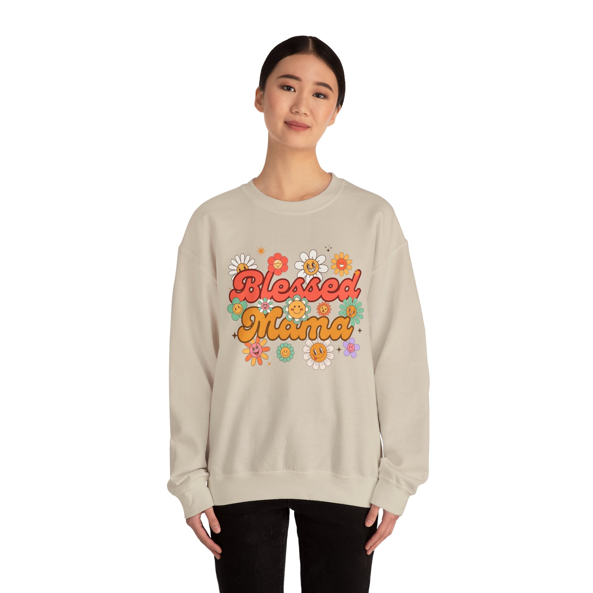 Blessed Mama Crewneck Sweatshirt