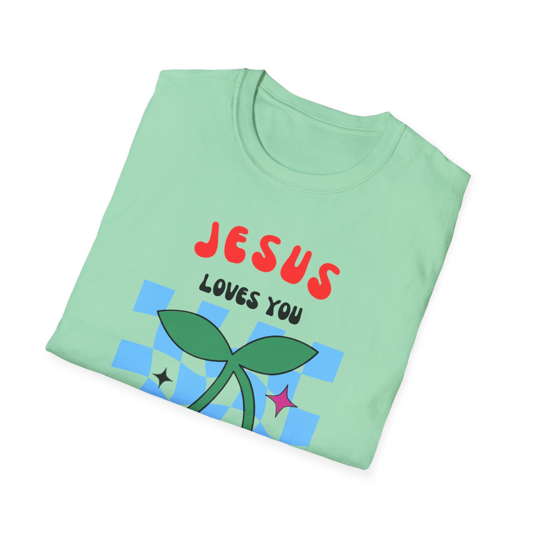 Retro Legacy Jesus Loves You T-shirt