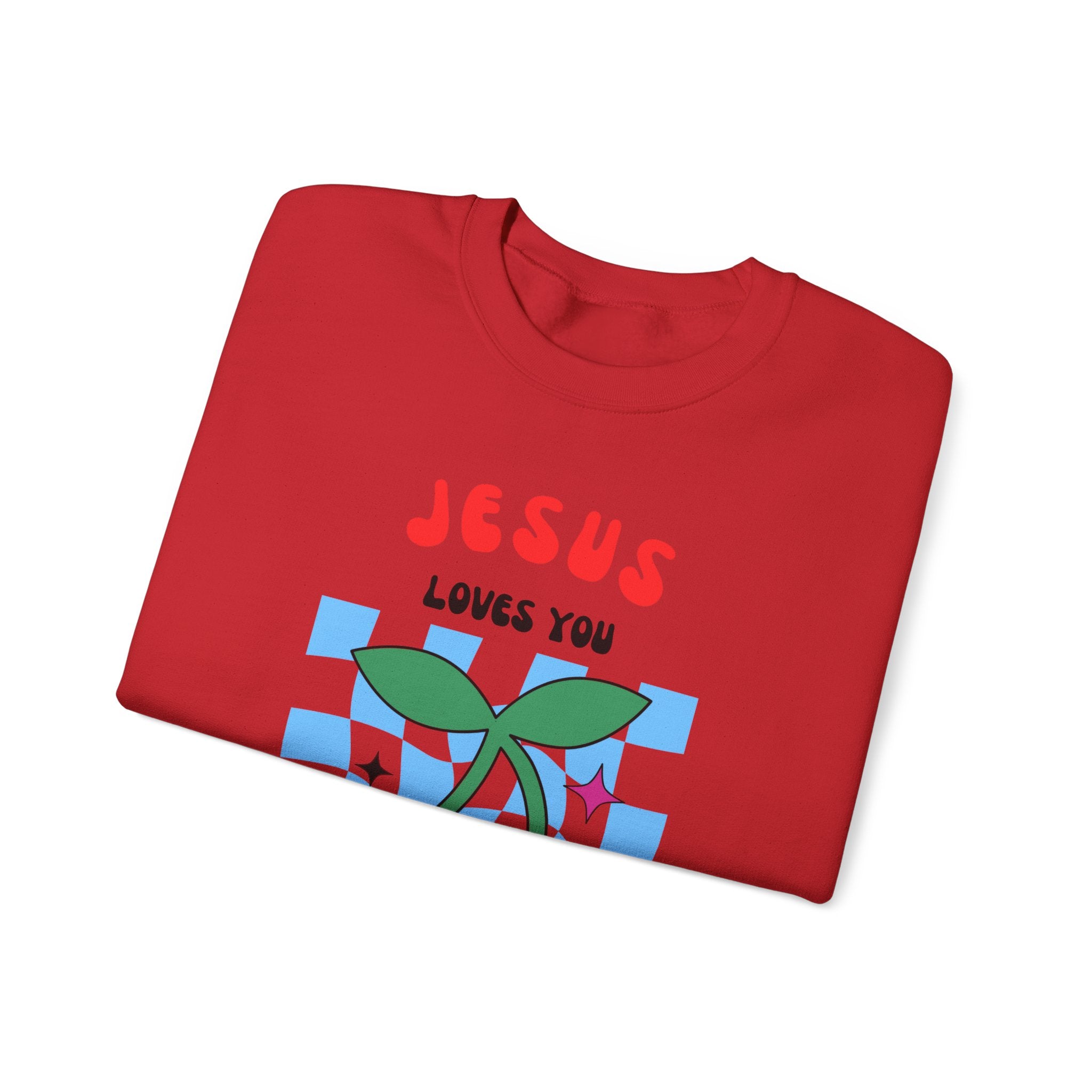 Jesus Loves You Crewneck Sweatshirt