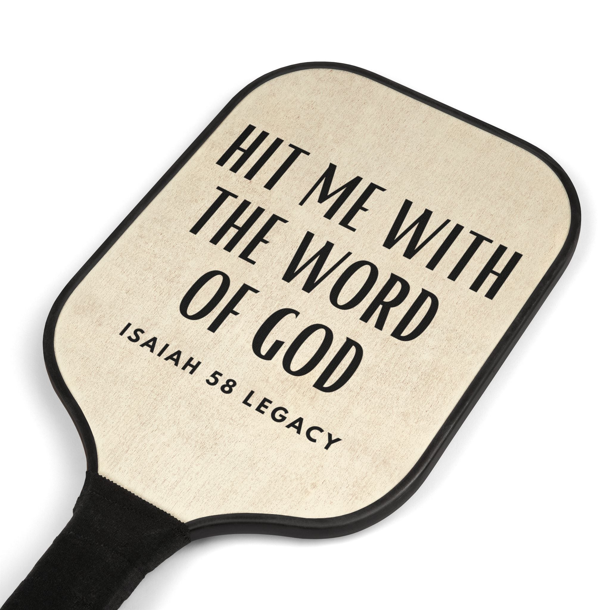 WORD OF GOD Christian Pickleball Paddle Set.