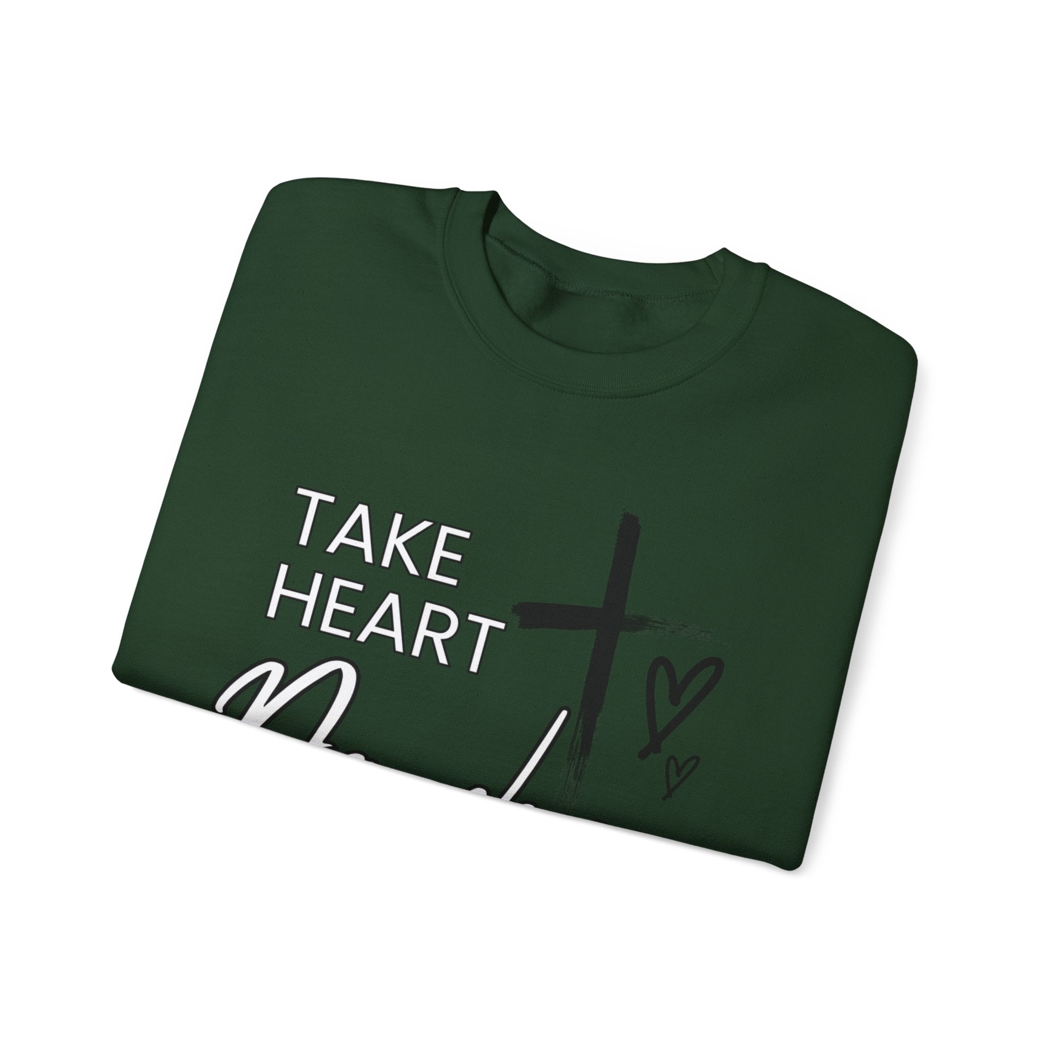 Take Heart Daughter Crewneck Sweatshirt