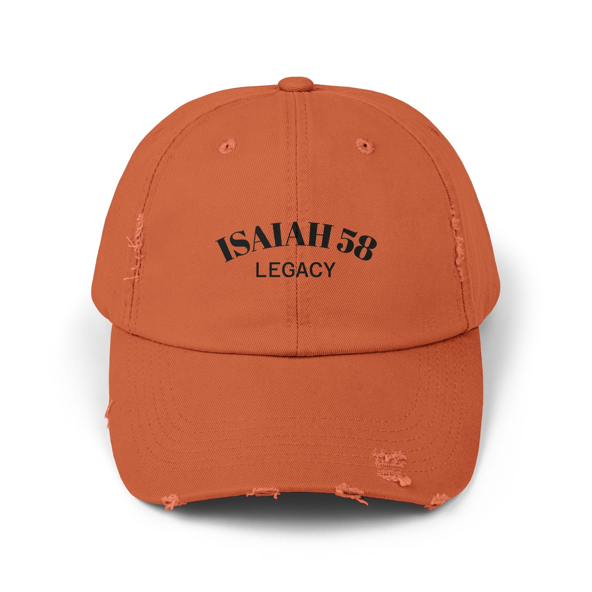 ISAIAH 58 LEGACY. Faith Hat.