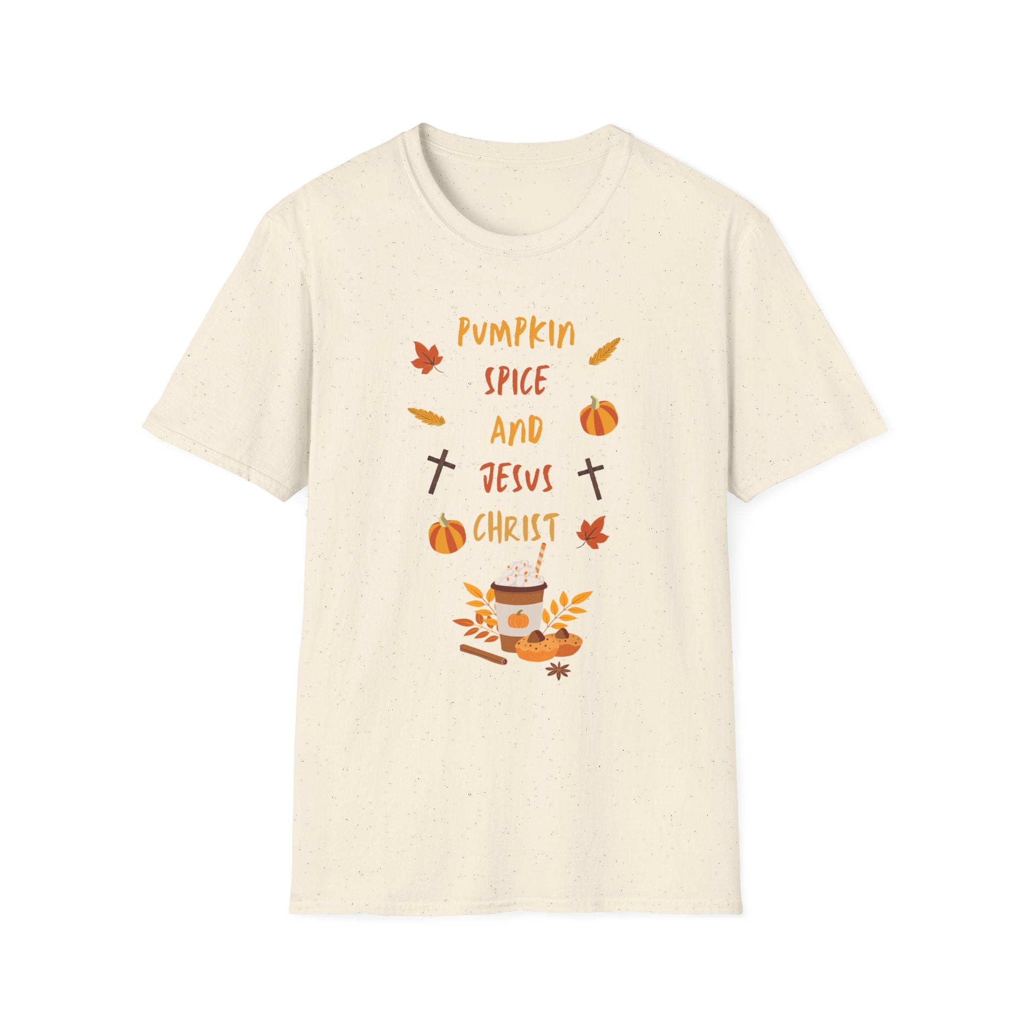 Autumn Legacy- Pumpkin Spice and Jesus Christ. T-shirt