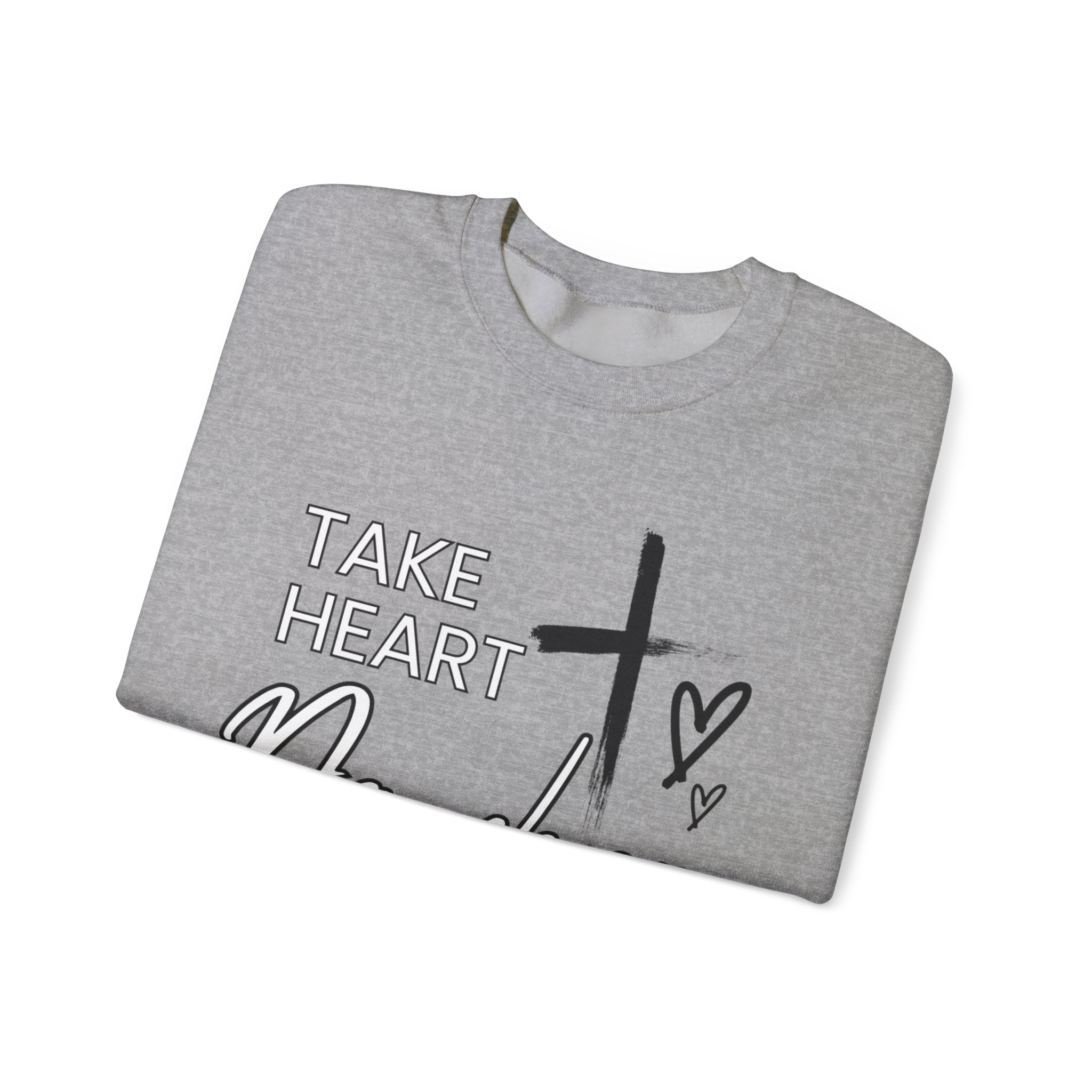 Take Heart Daughter Crewneck Sweatshirt
