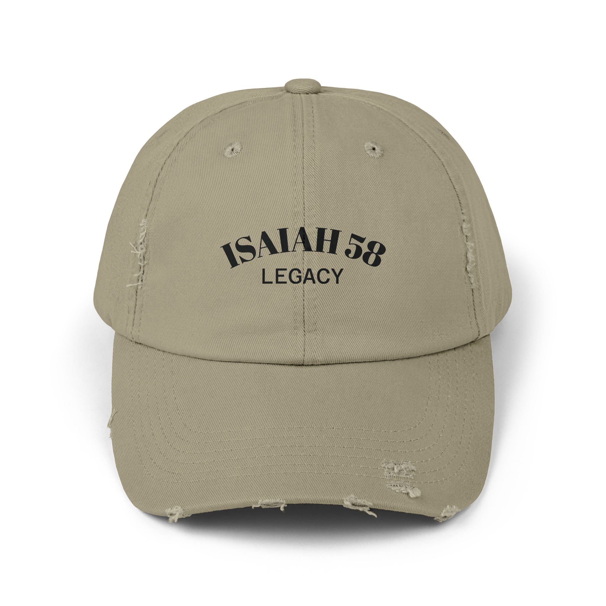 ISAIAH 58 LEGACY. Faith Hat.