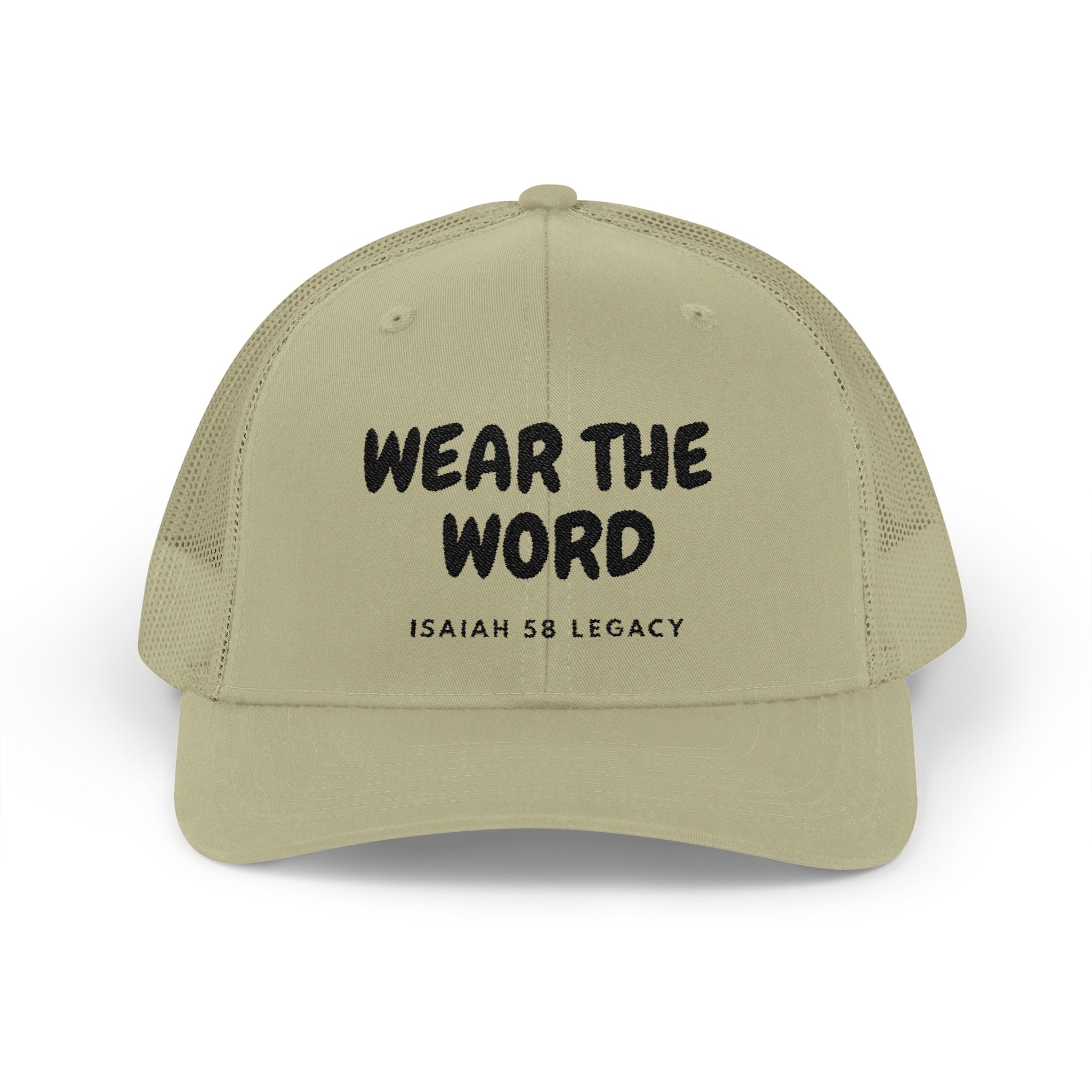 Wear The Word. Faith Hat.