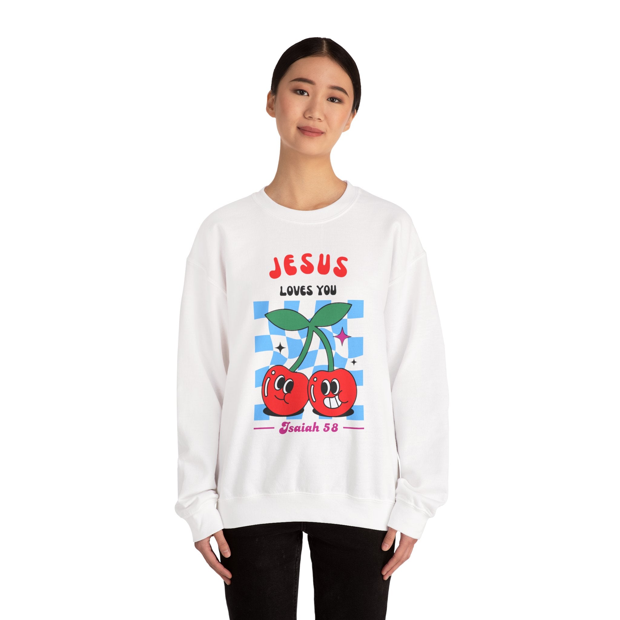 Jesus Loves You Crewneck Sweatshirt