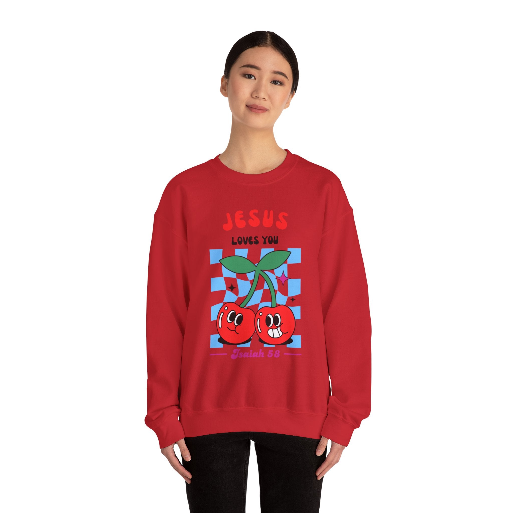 Jesus Loves You Crewneck Sweatshirt