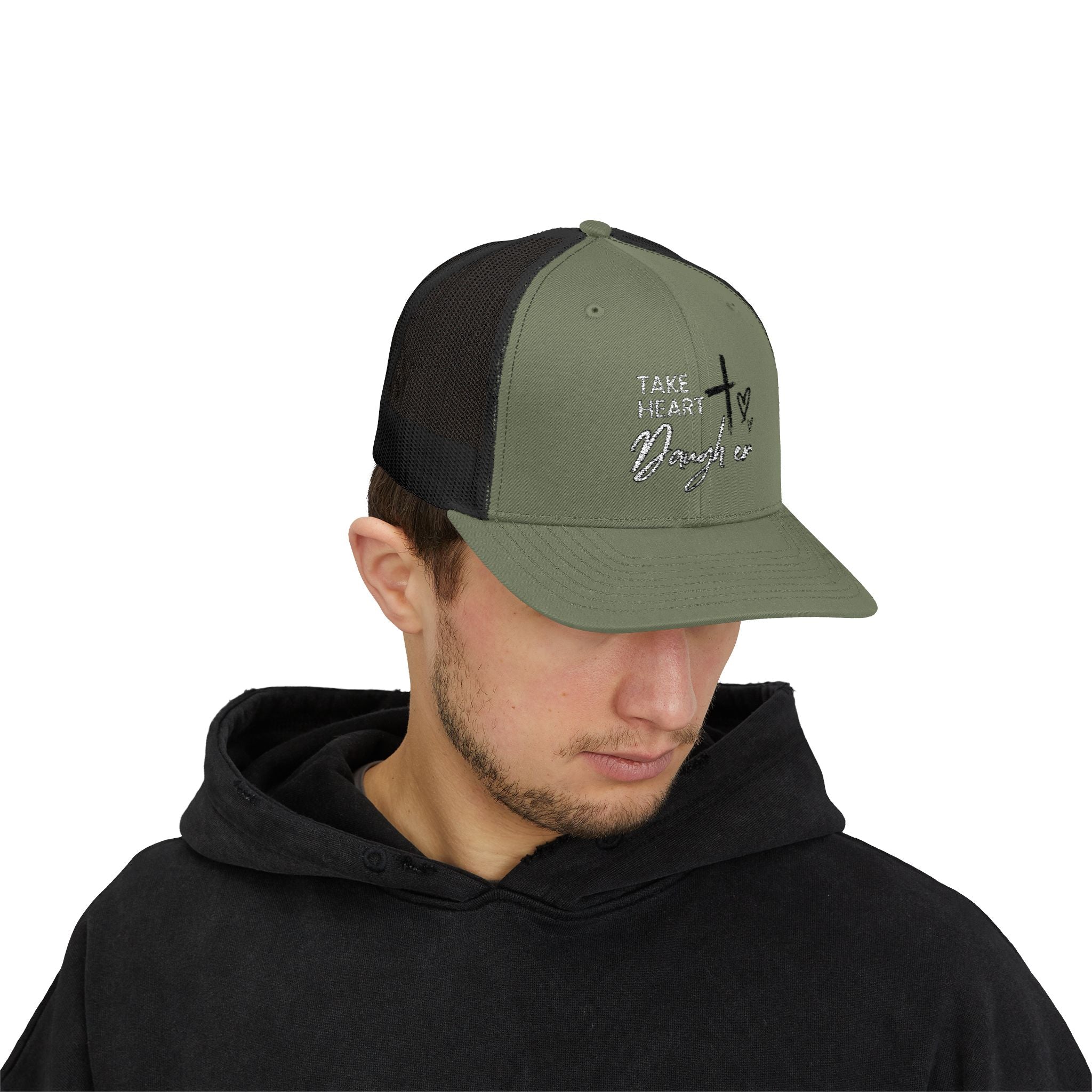 Take Heart Daughter. Faith Hat.
