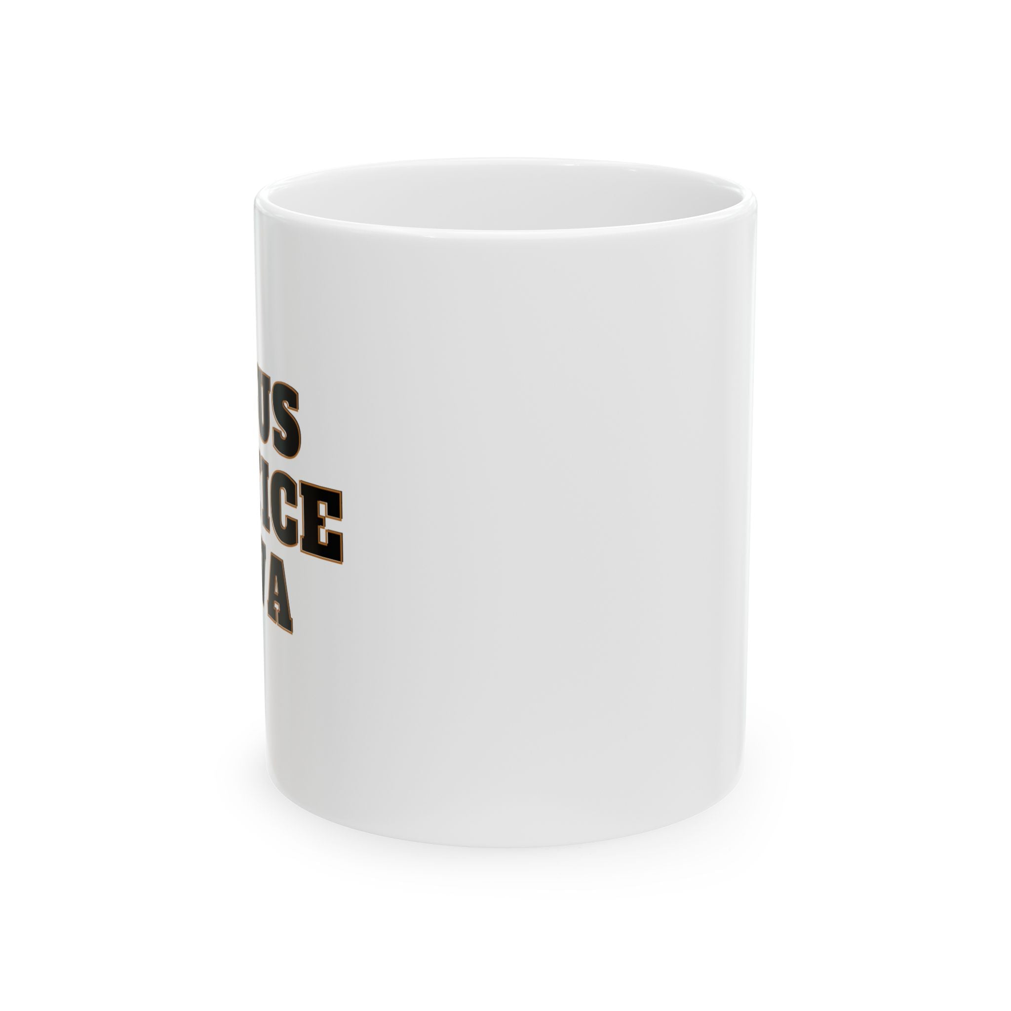 Jesus. Justice. Java. Coffee Mug.
