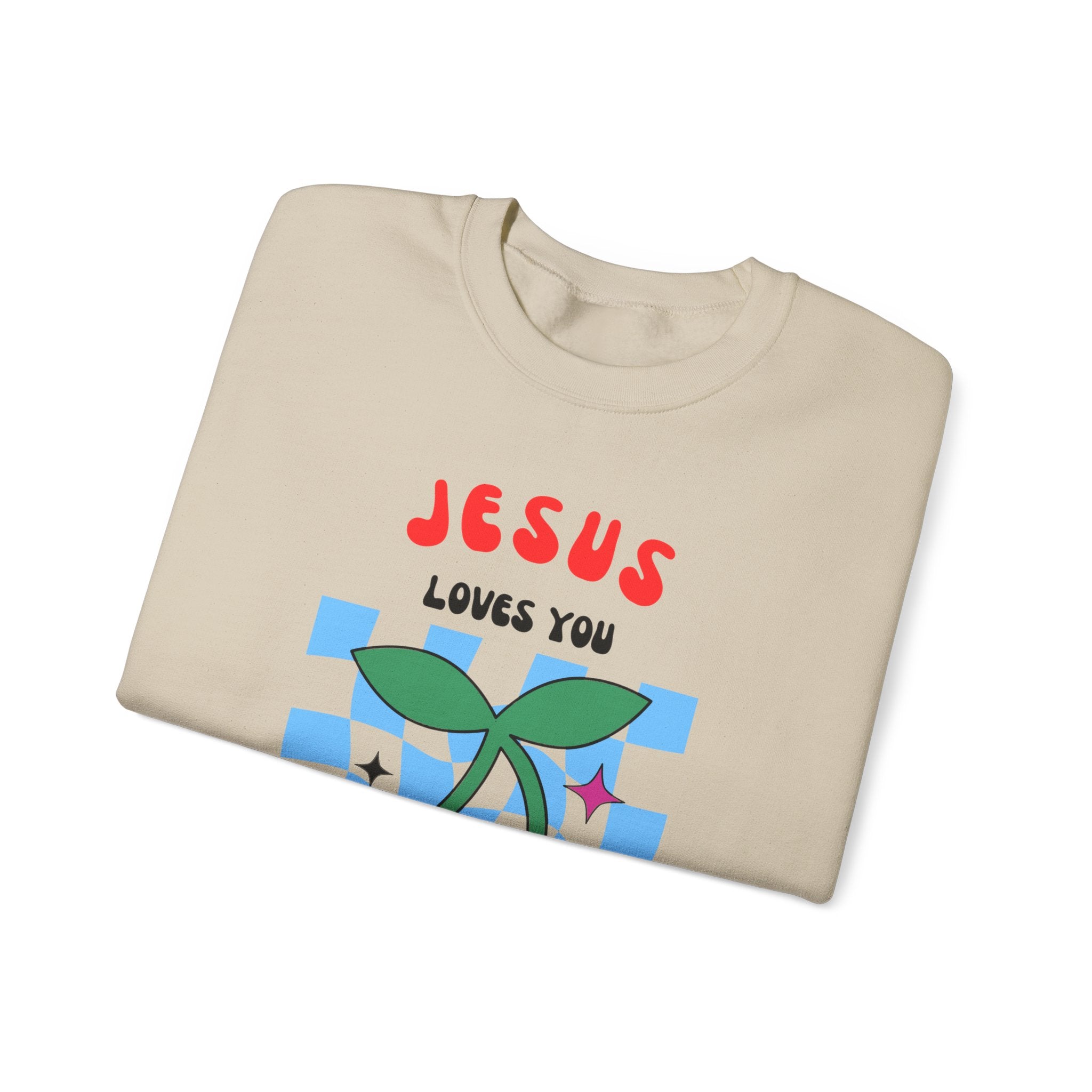 Jesus Loves You Crewneck Sweatshirt