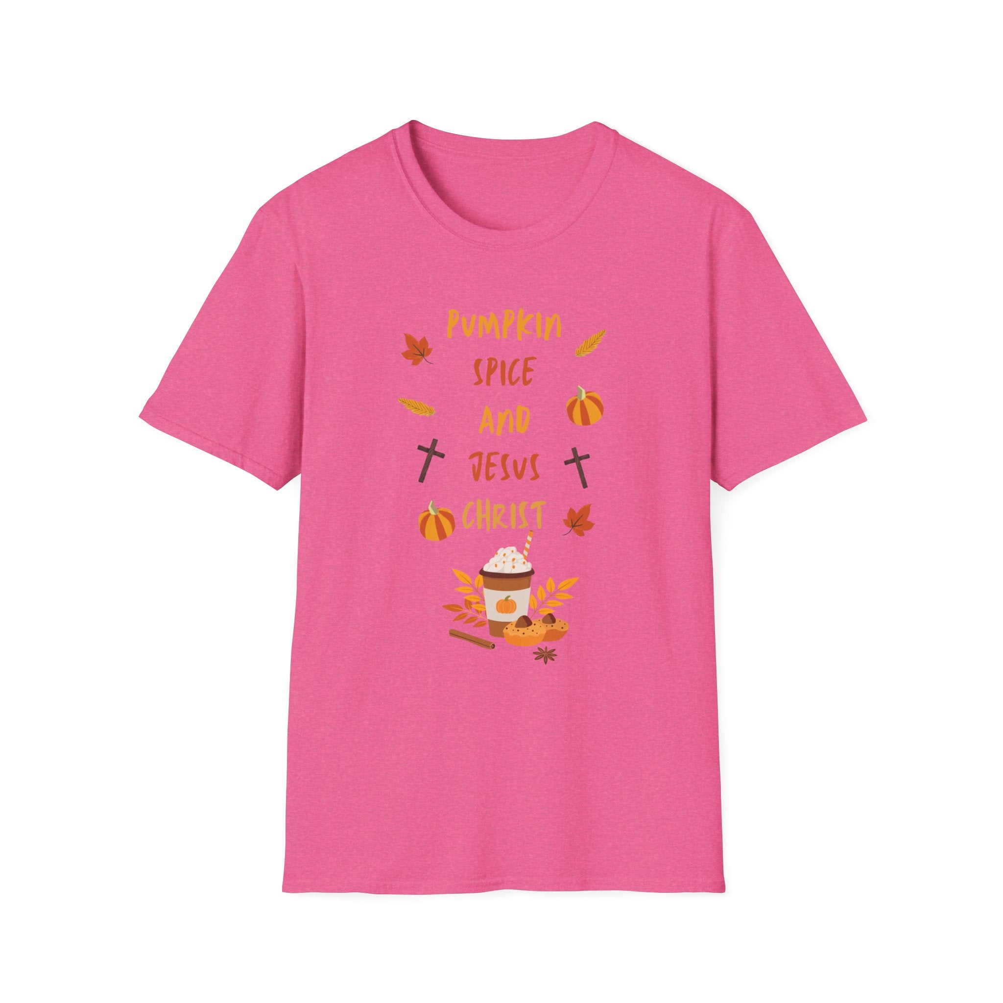 Autumn Legacy- Pumpkin Spice and Jesus Christ. T-shirt