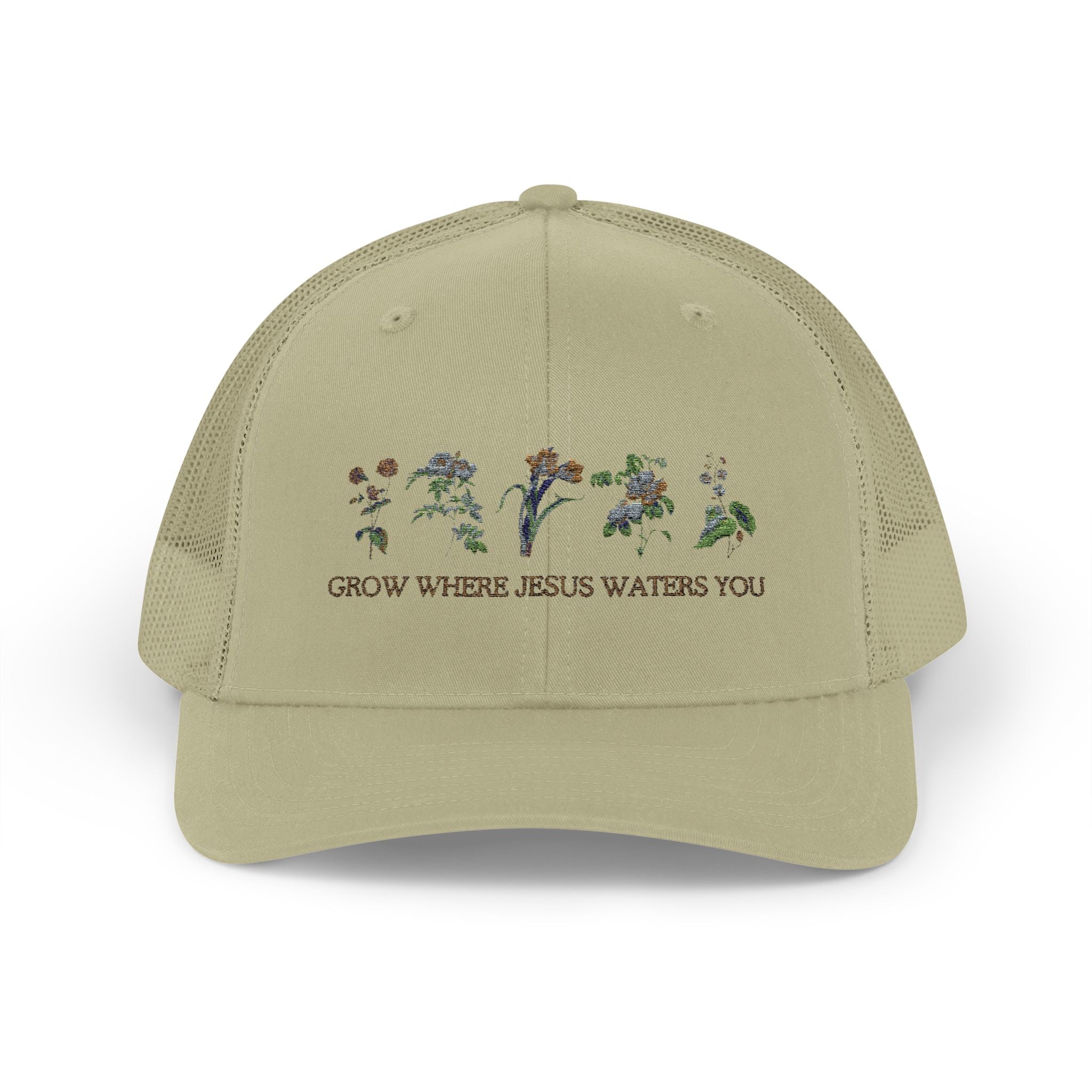 Grow Where Jesus Waters You. Faith Hat.