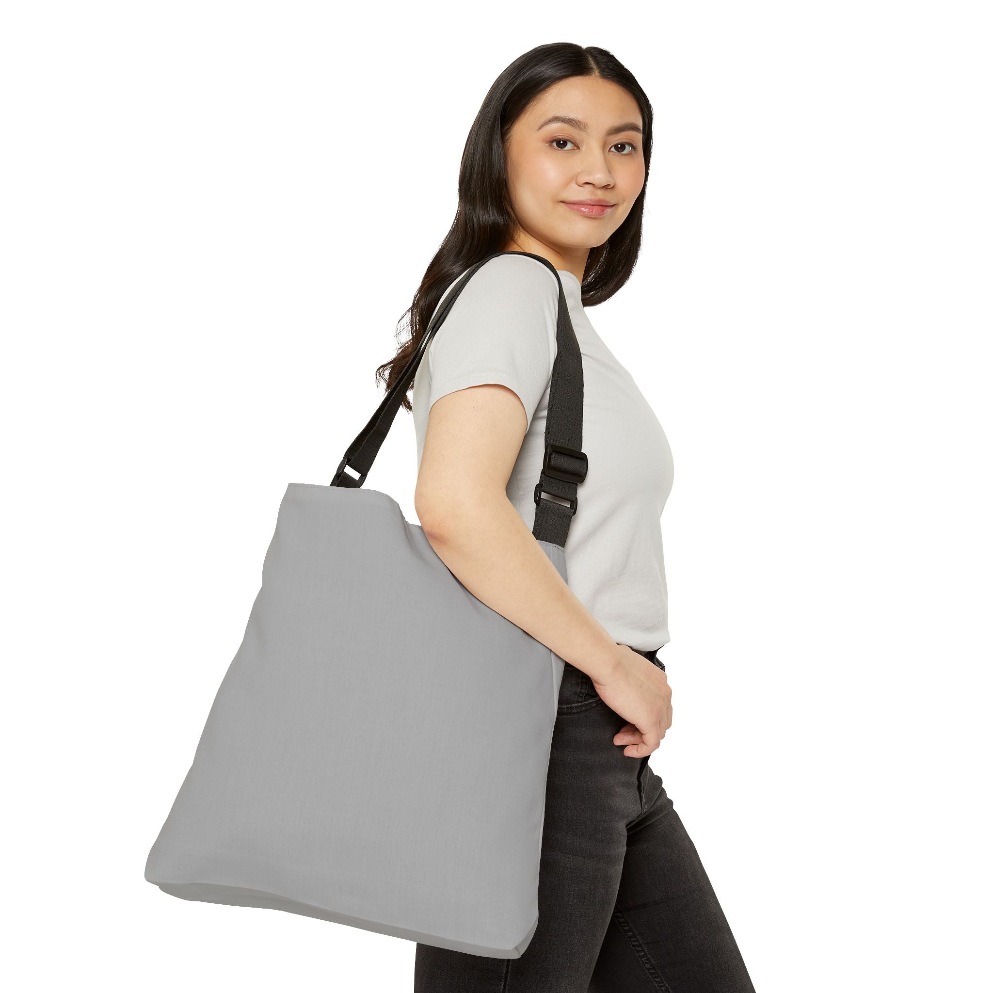 Carry The Word. Inspirational Adjustable Tote Bag.