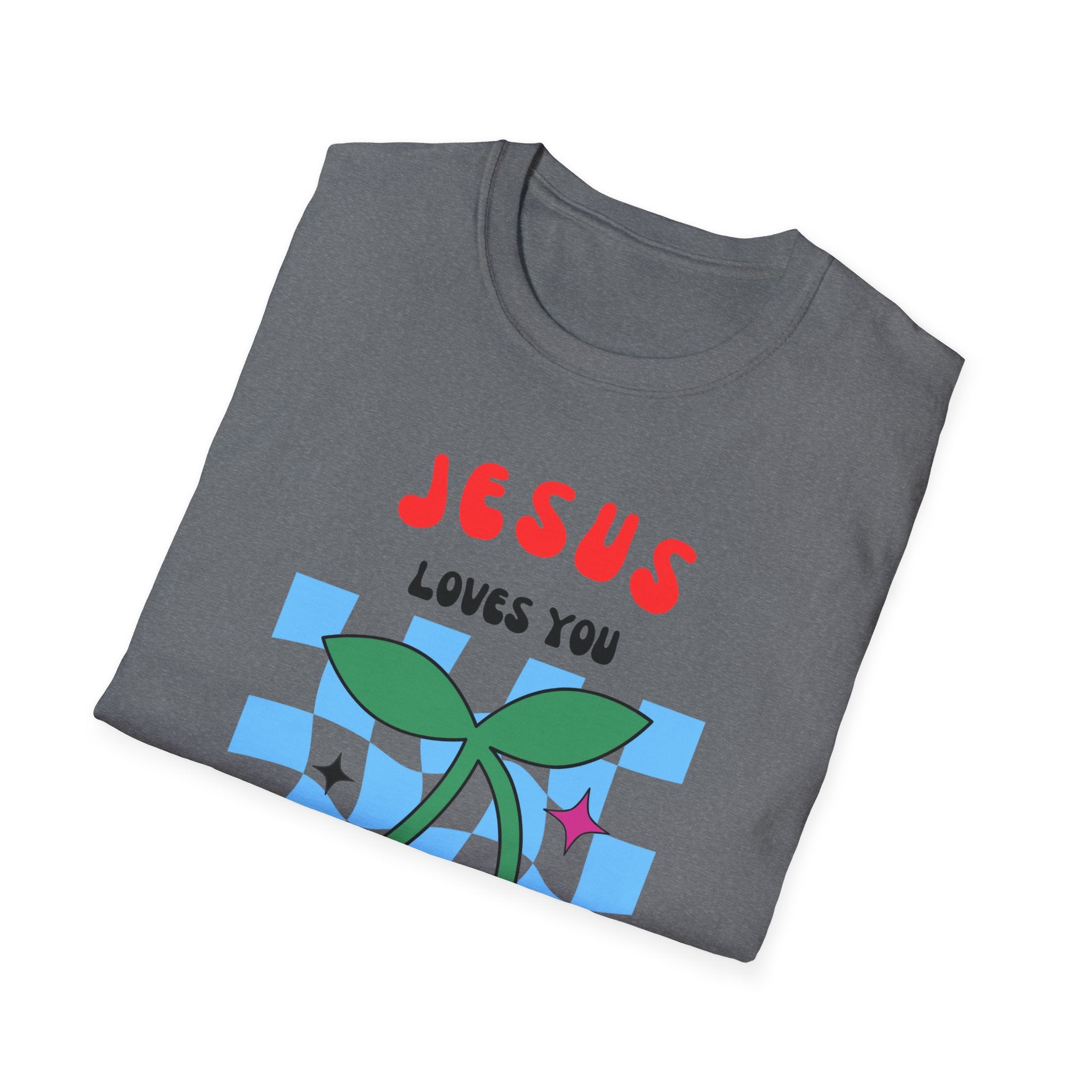Retro Legacy Jesus Loves You T-shirt
