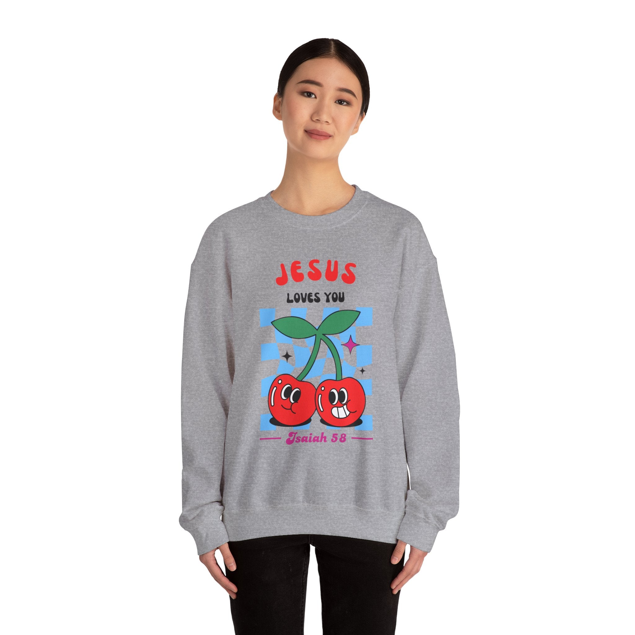 Jesus Loves You Crewneck Sweatshirt