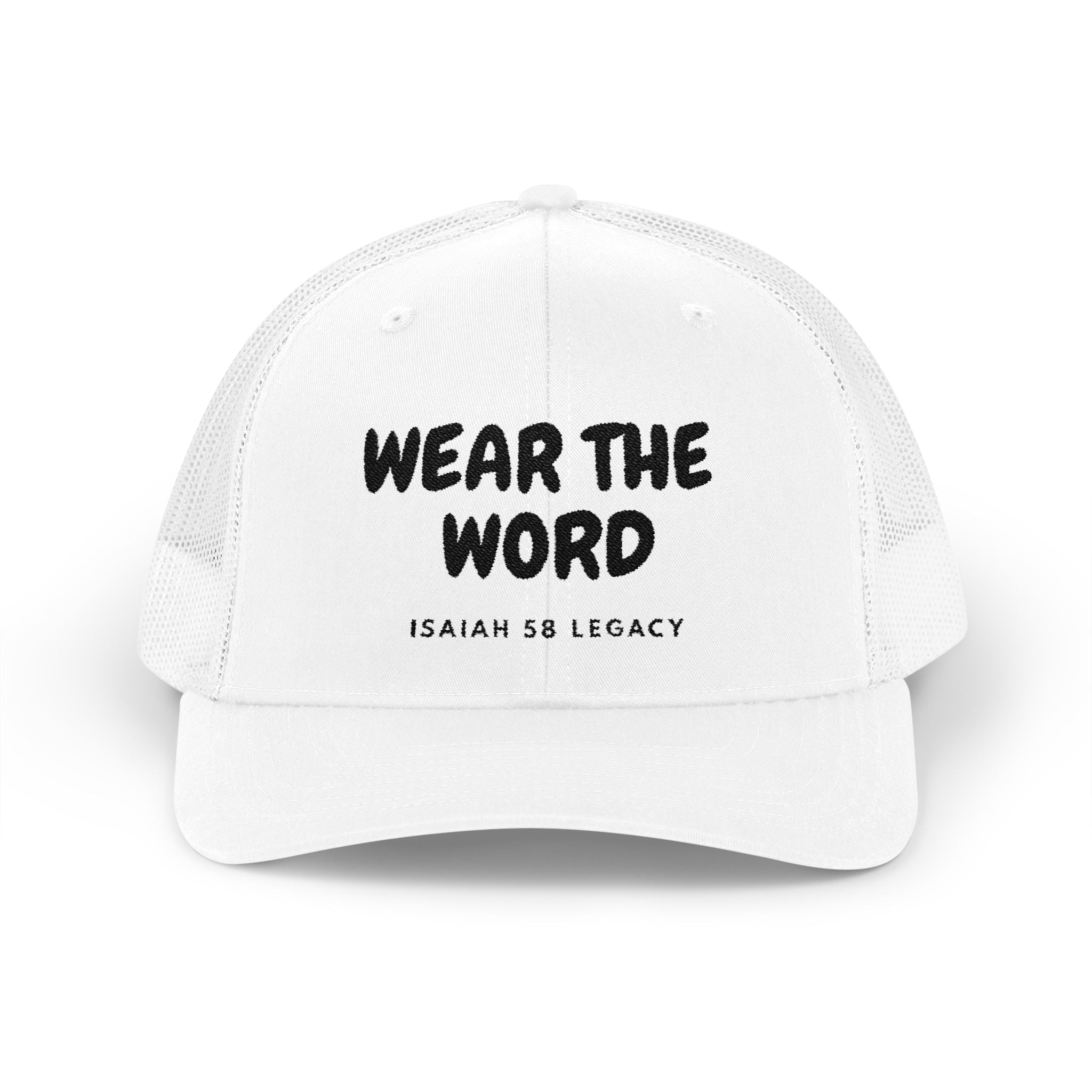 Wear The Word. Faith Hat.